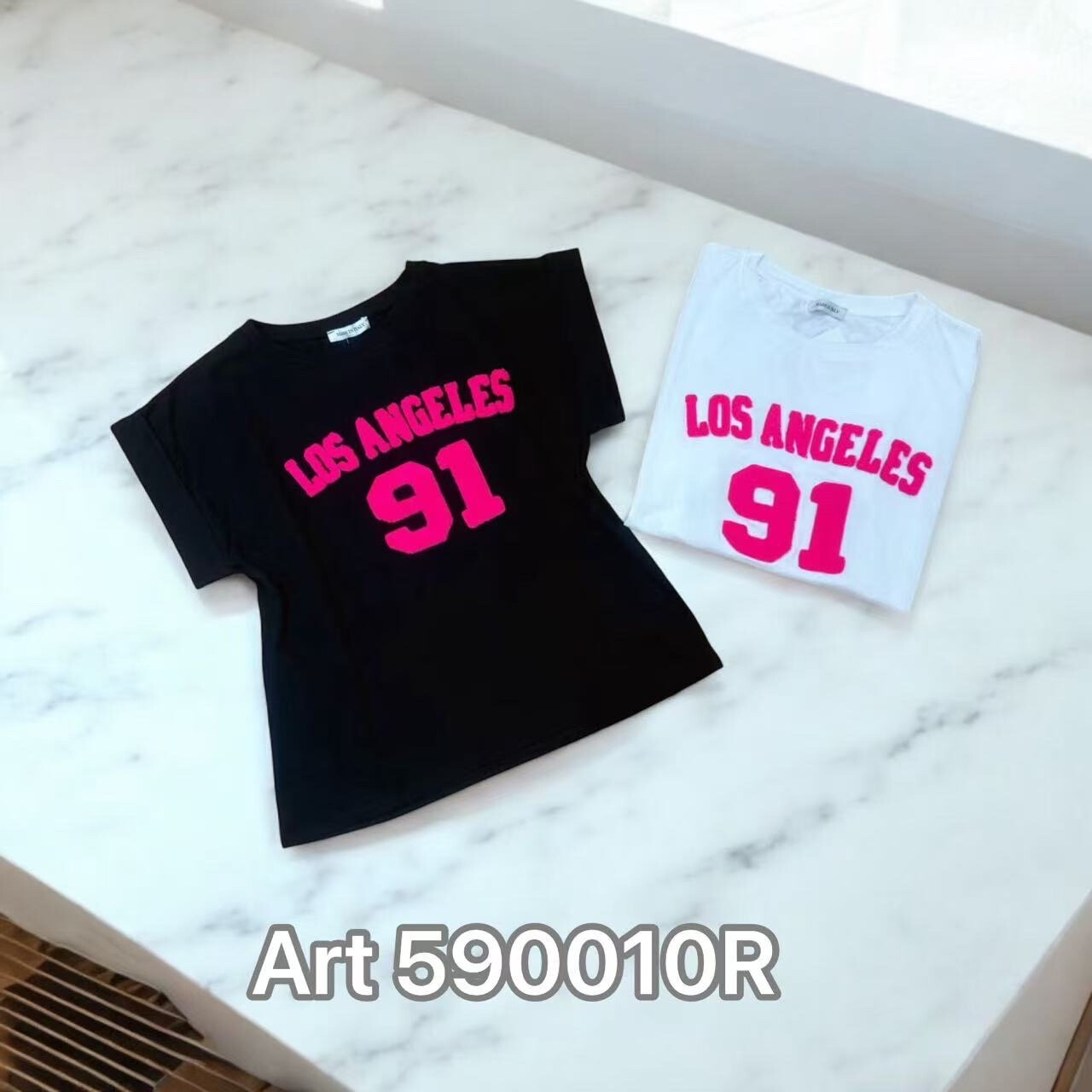 Grossista PROMISE - T -Shirt di qualità corta di qualità premium
