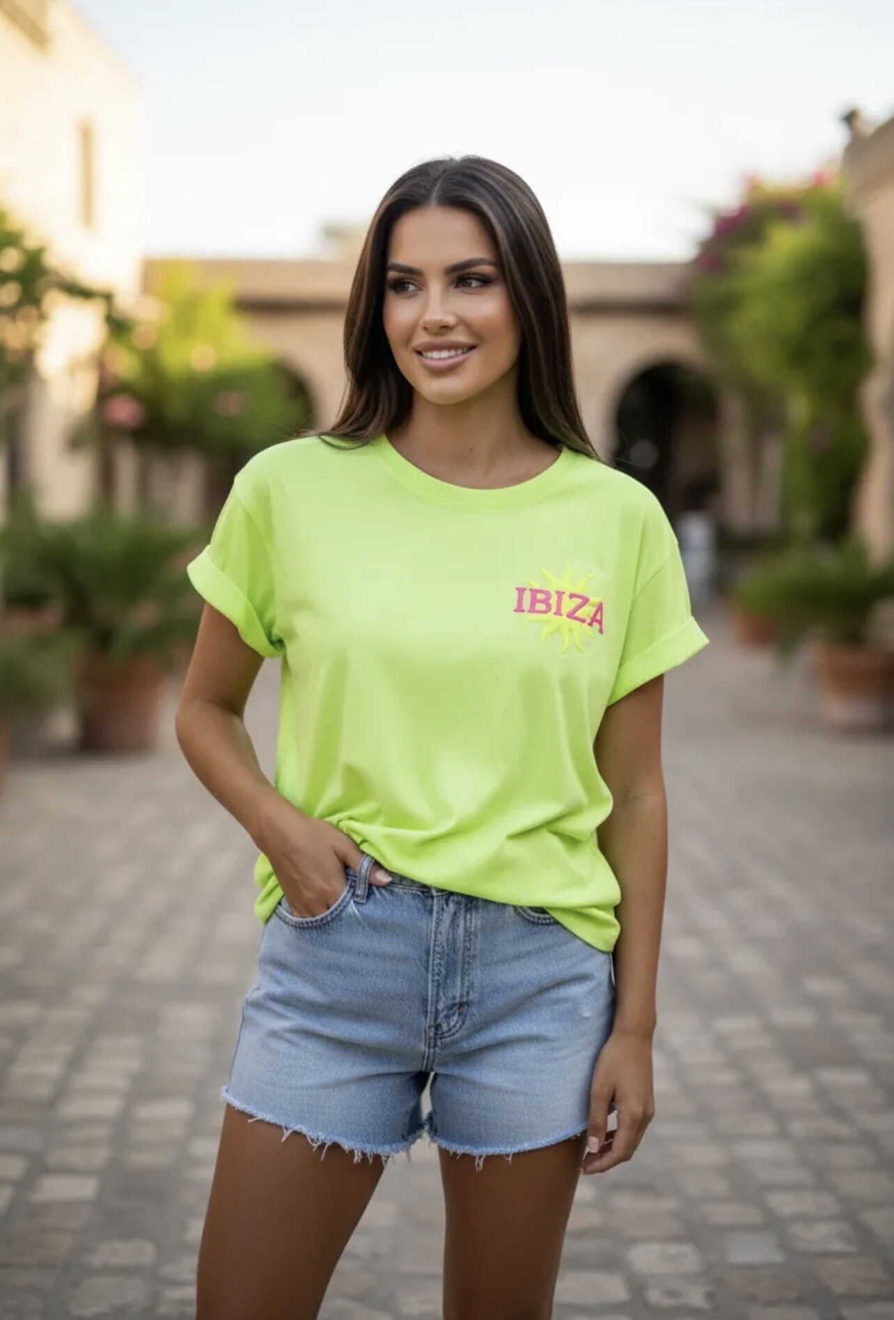 Mayorista PROMISE - Camiseta estampada IBIZA