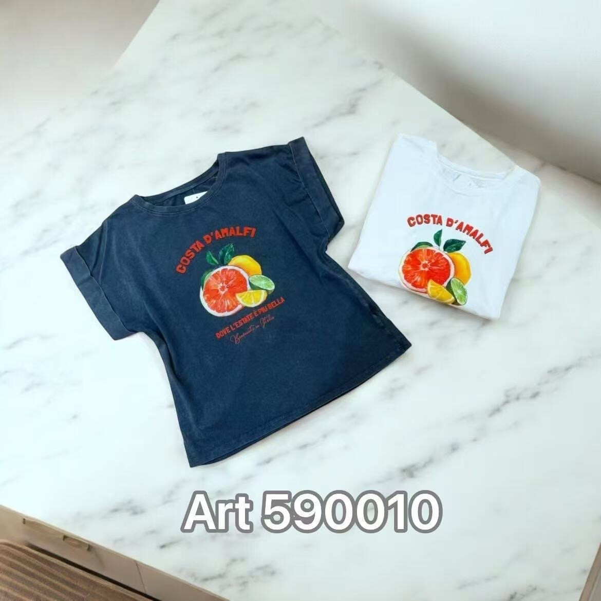 Grossista PROMISE - T -Shirt di qualità corta di qualità premium