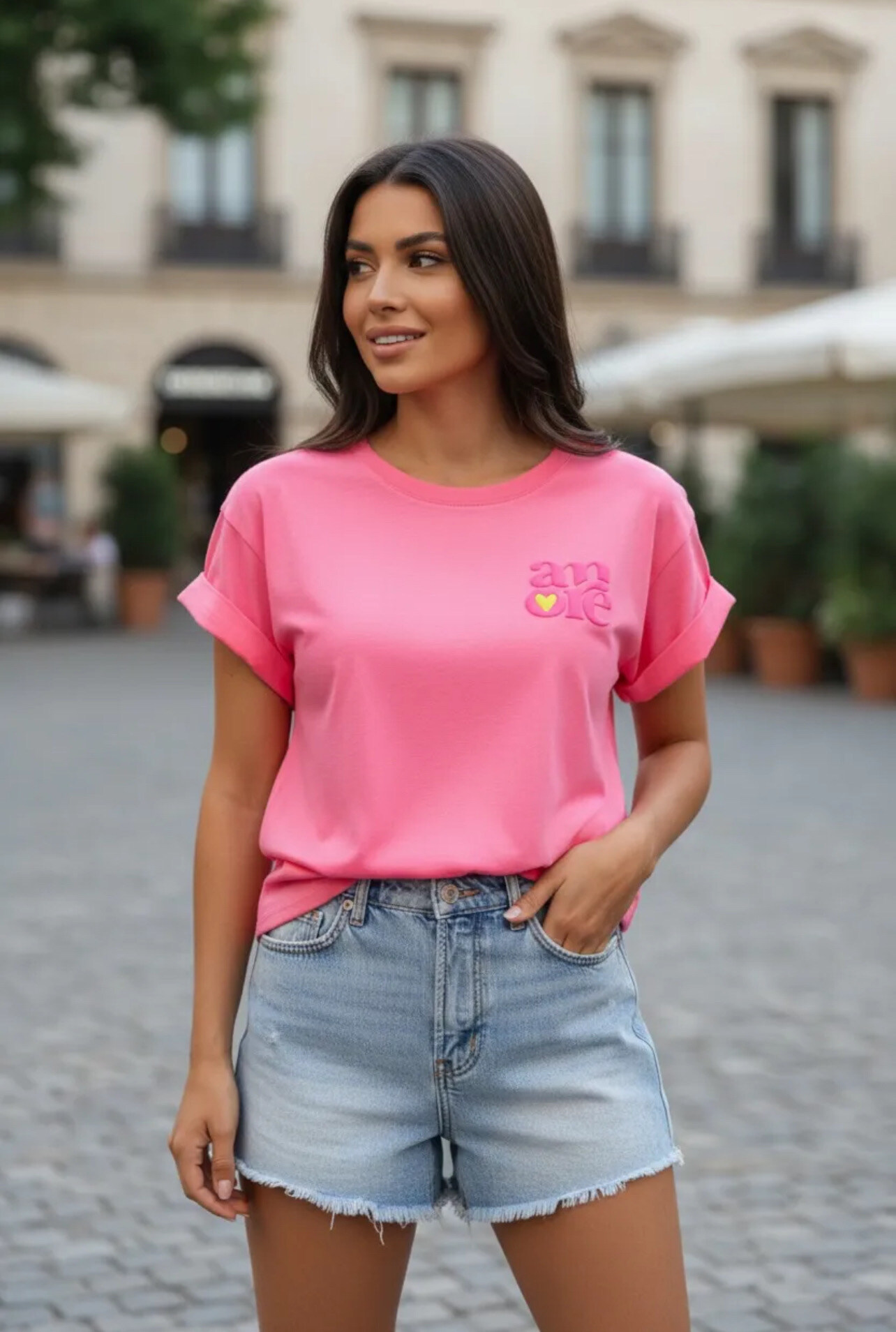 Mayorista PROMISE - Camiseta estampada IBIZA