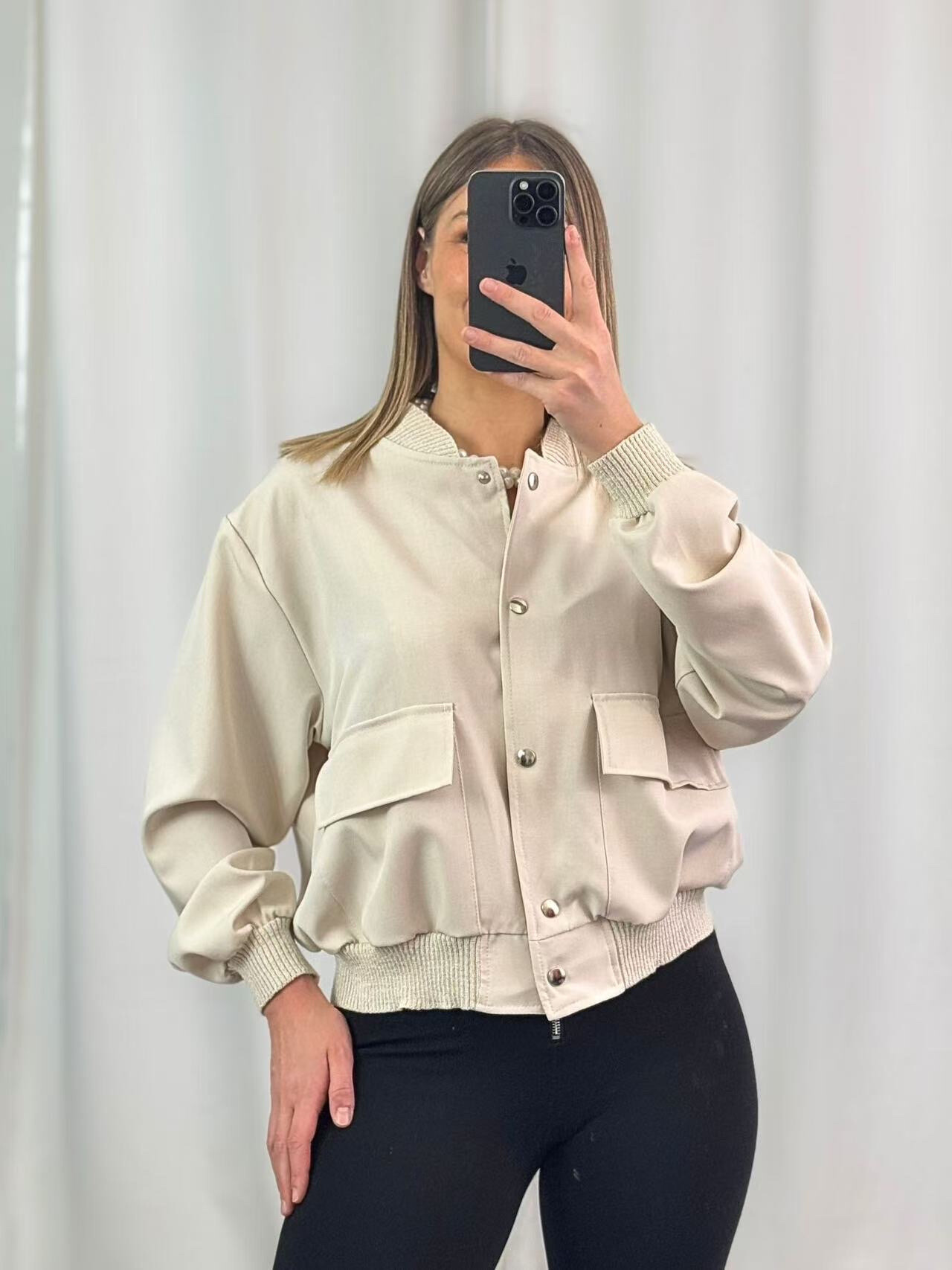 Wholesaler PROMISE - Light fabric bomber