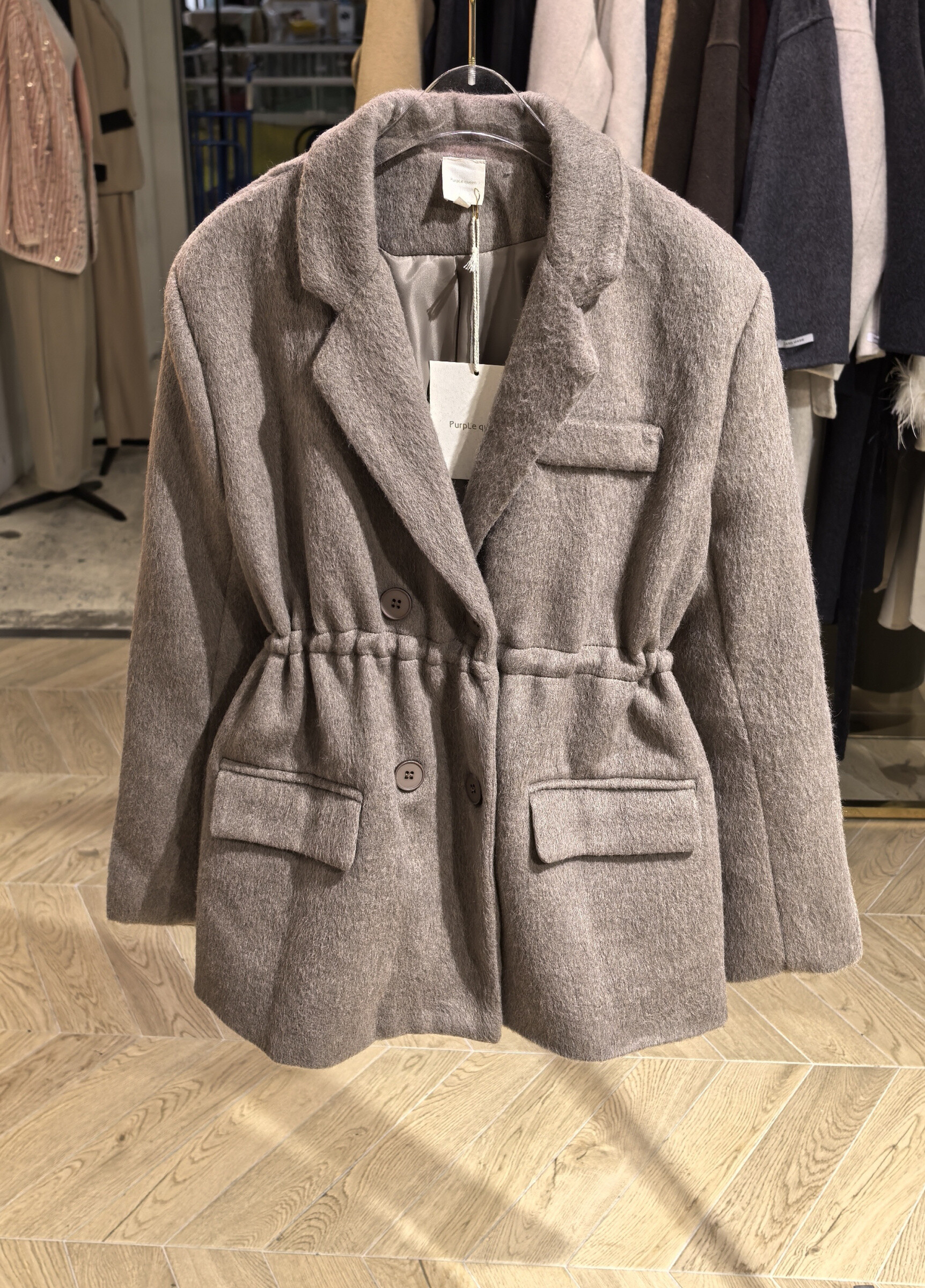 Wholesaler PURPLE QUEEN - Coats with Fringe
