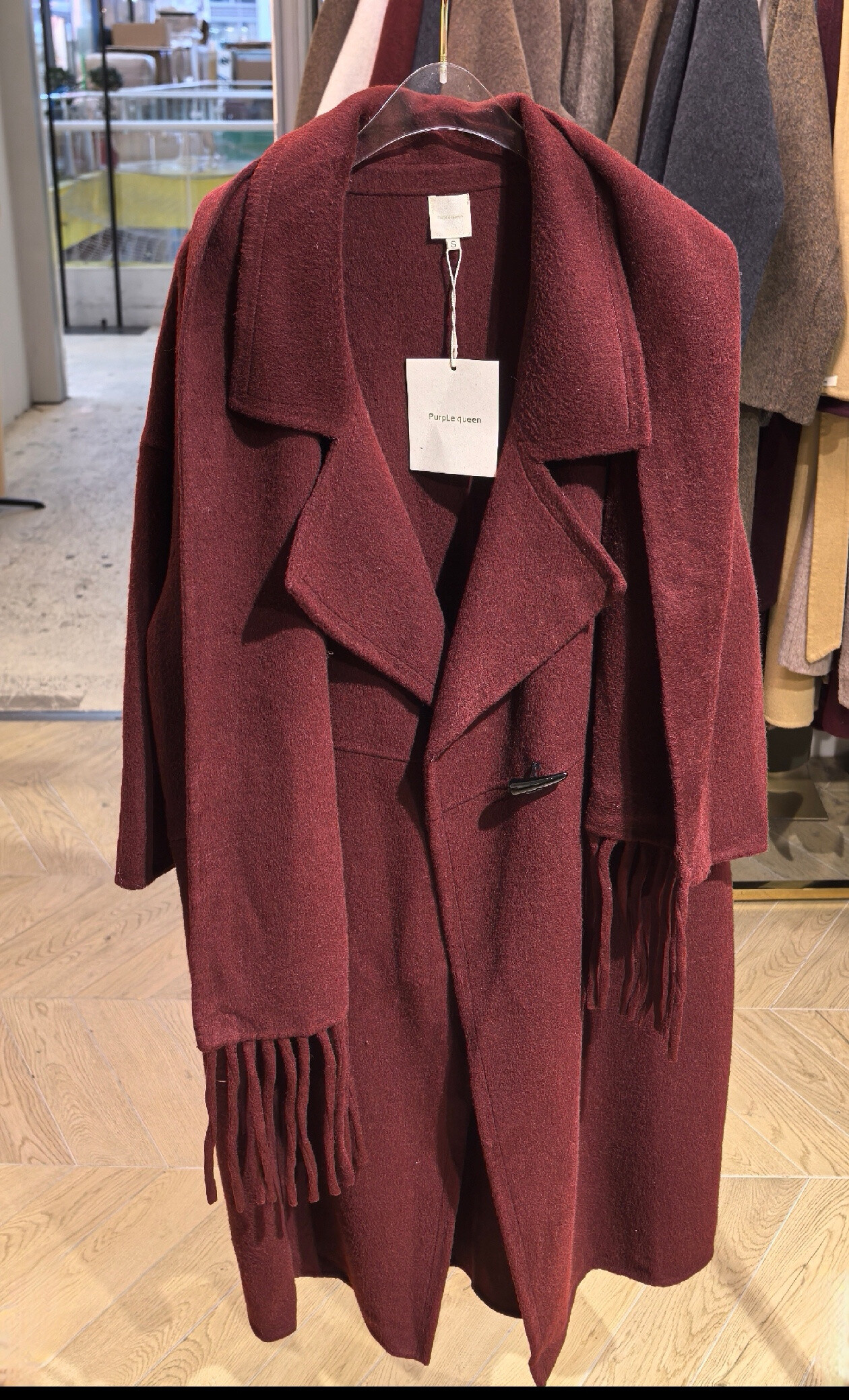 Wholesaler PURPLE QUEEN - 100 l: groin coats with scarf