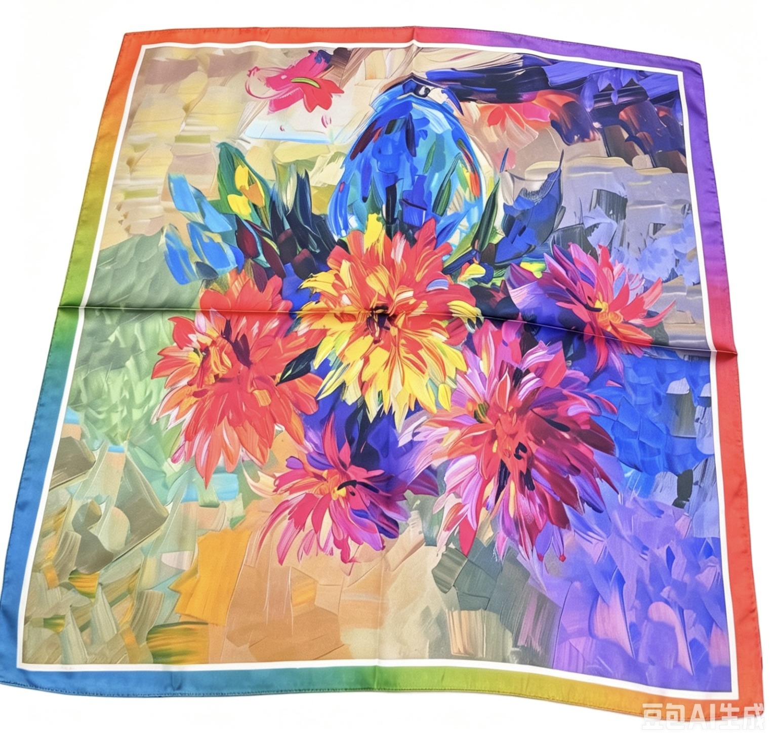 Grossiste Ql - ECHARPES DESIGNE TAILLE 70CM-70CM