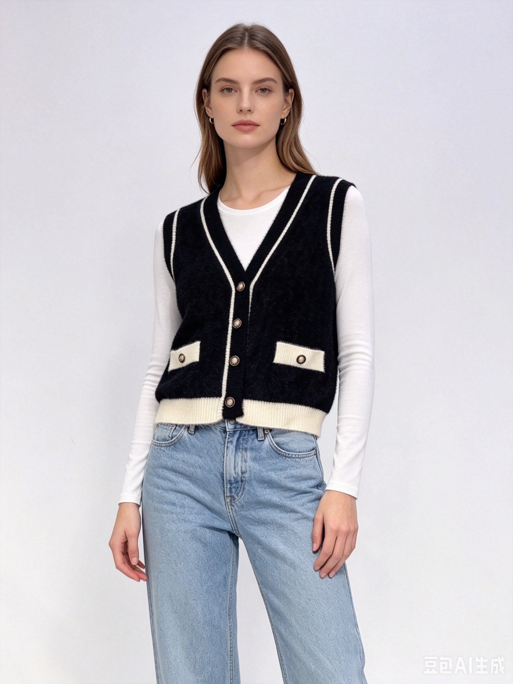 Mayorista Ql - CHALECO DE DISEÑO TALLA 38-42