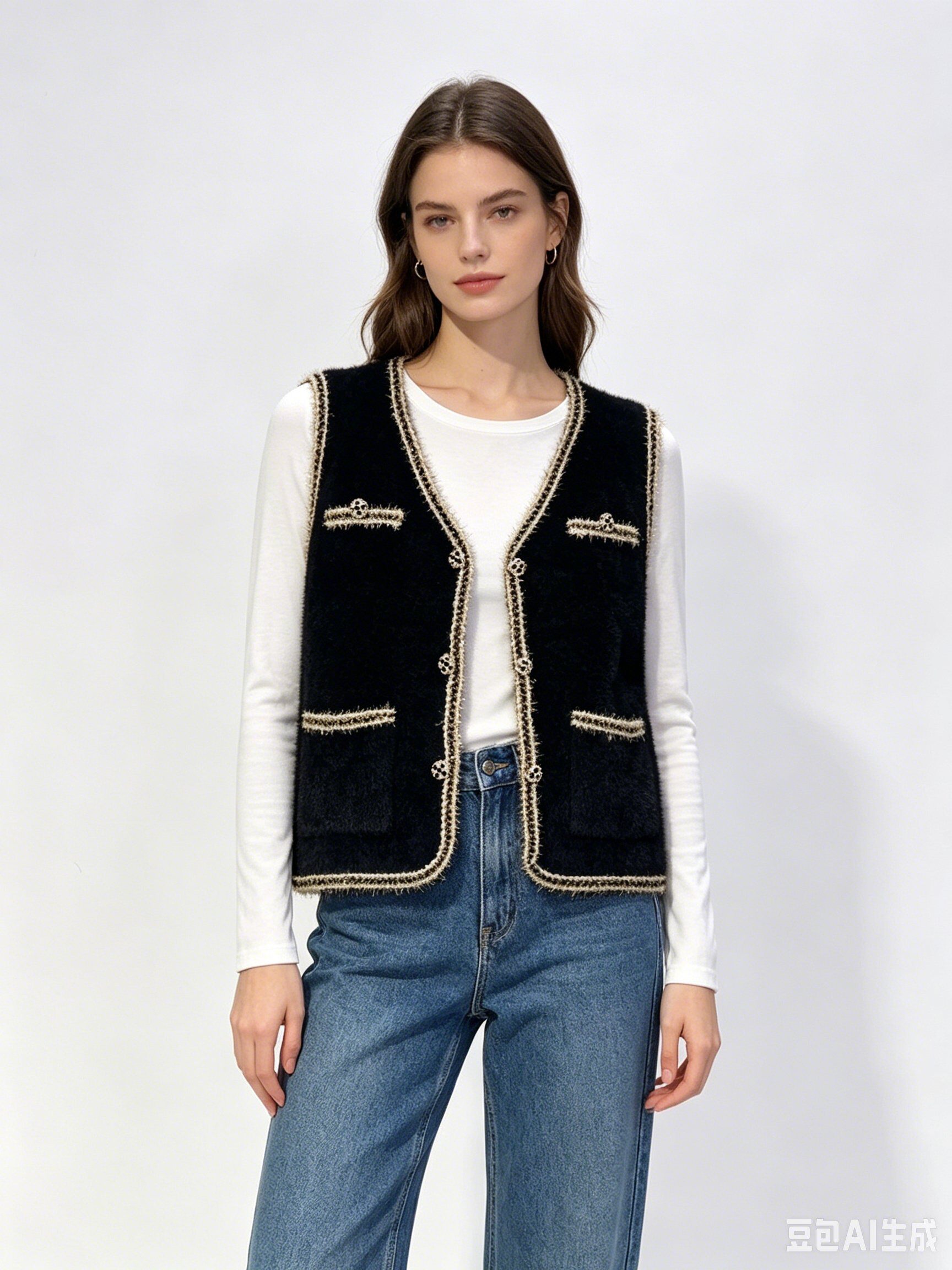Mayorista Ql - CHALECO DE DISEÑO TALLA 38-42