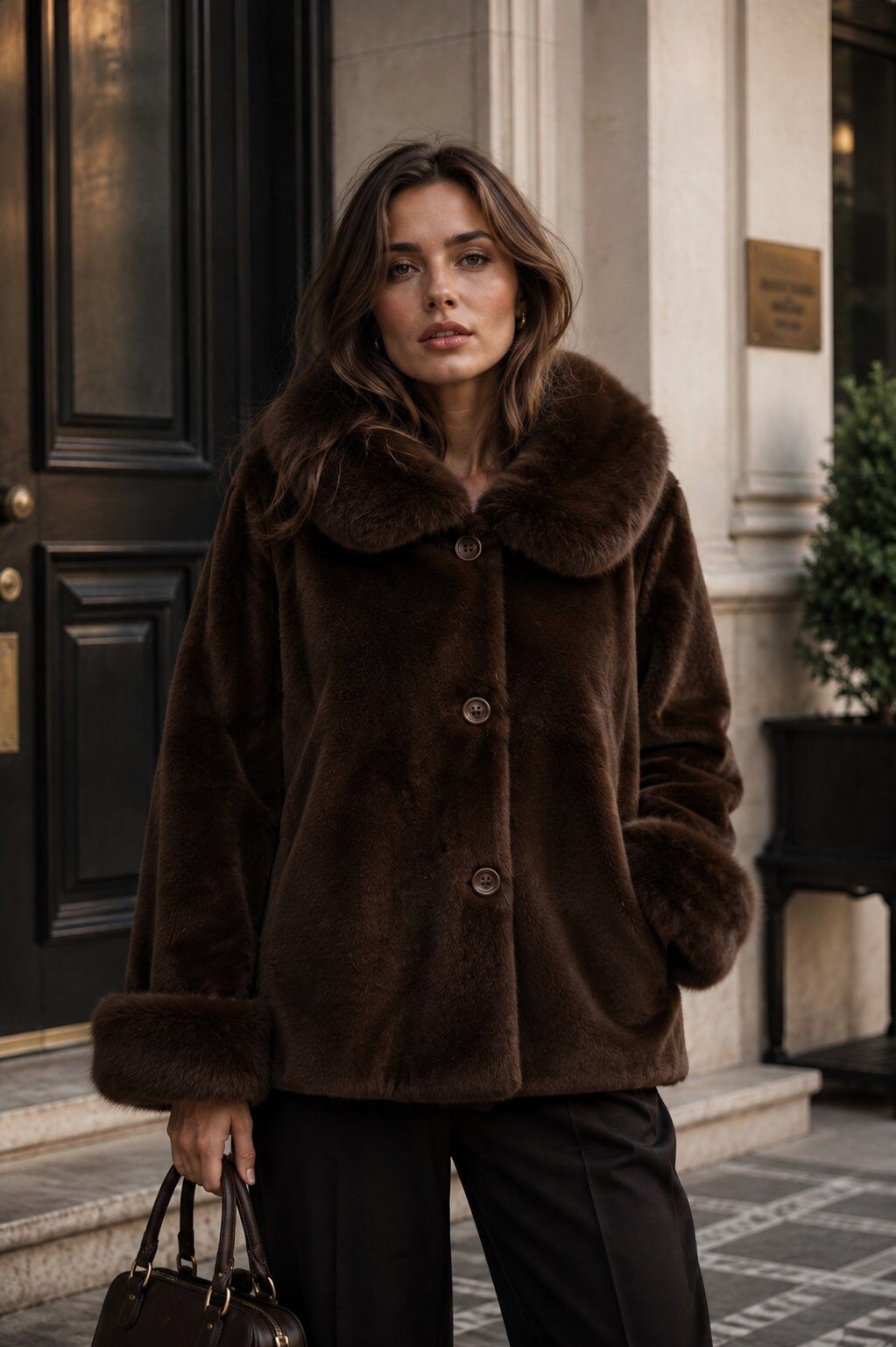Wholesaler QUEEN DRAMA - Faux fur jacket