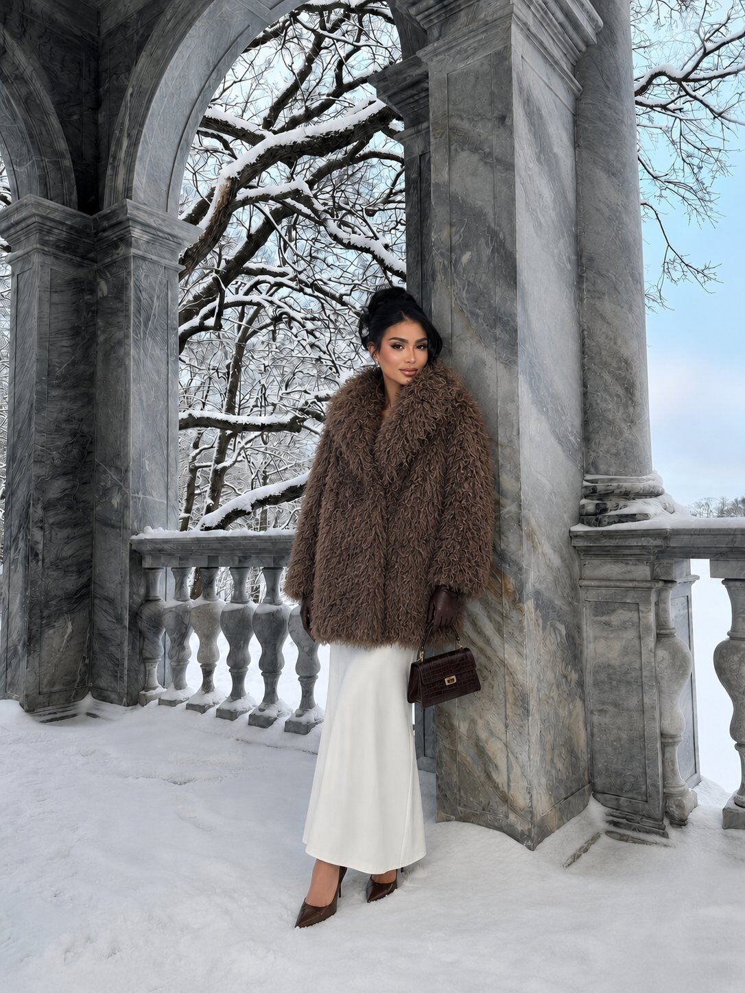 BEEDEN FAUX CURLY FUR JACKET ジャケット S Curly faux fur jacket | Paris Fashion Shops