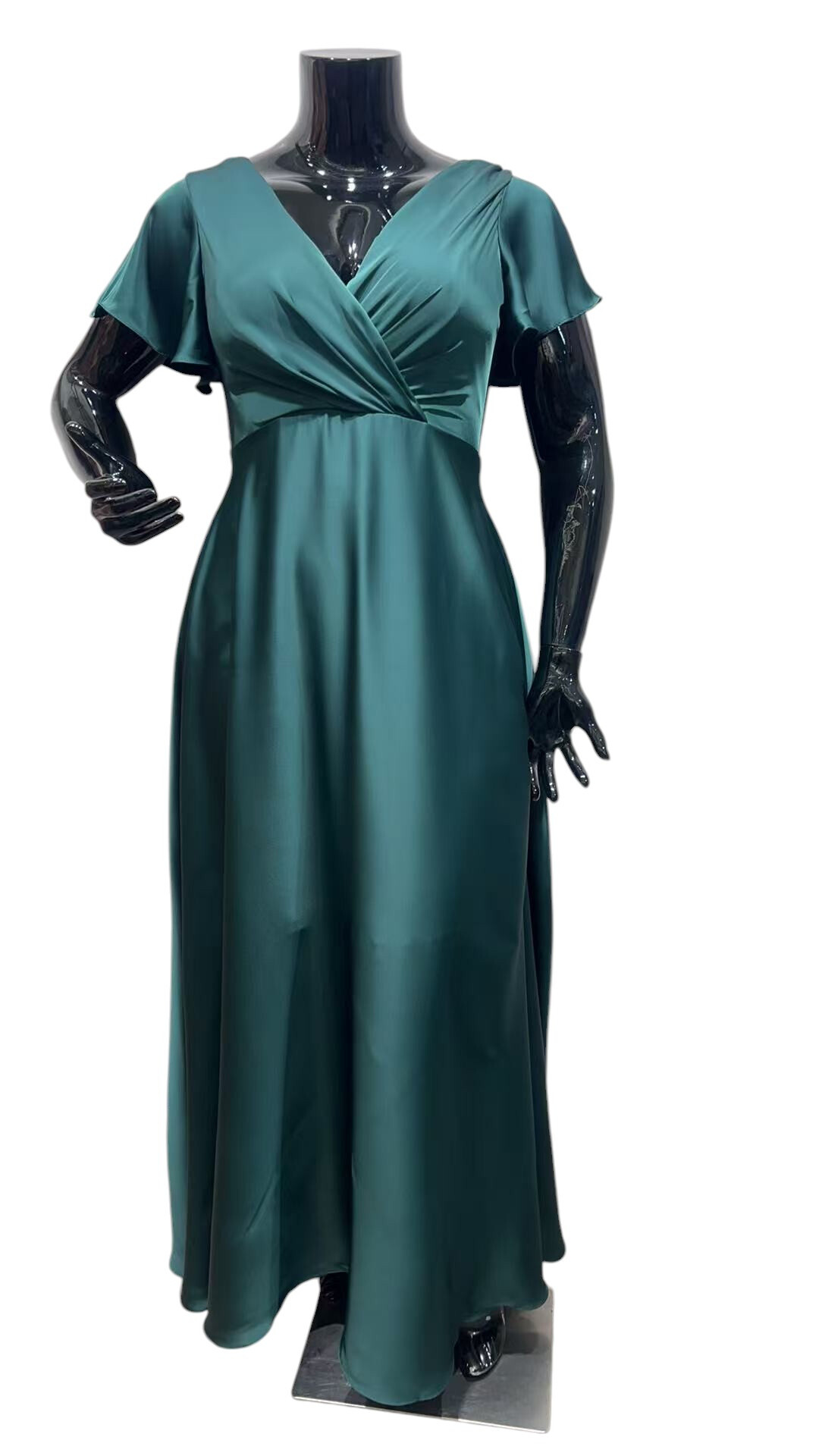 Wholesaler Queen Size - Large satin dress