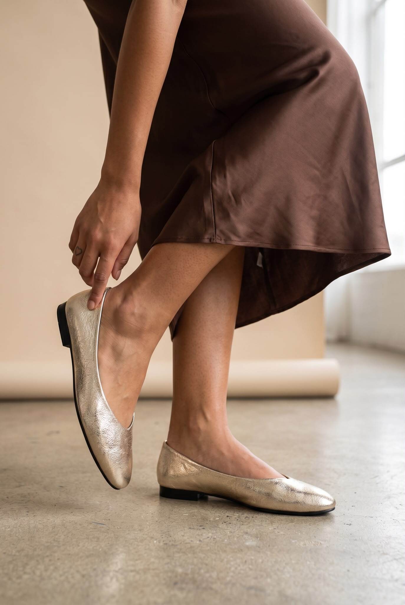 Grossiste R and BE - Ballerines simples femme