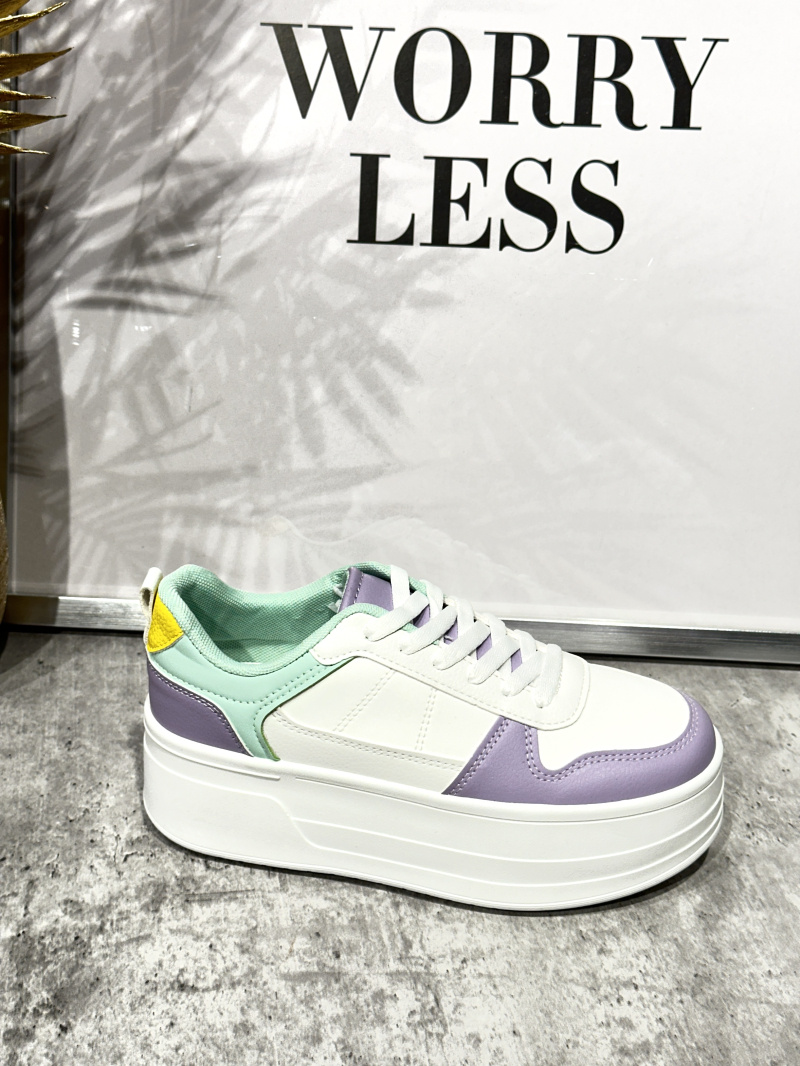 Grossiste R and BE - baskets à semelles épaisses avec lactes