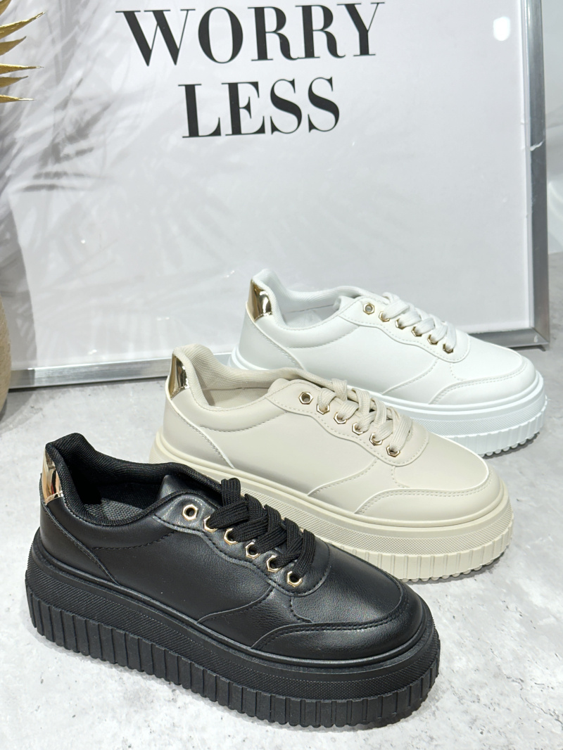 Grossiste R and BE - baskets à semelles épaisses avec lactes