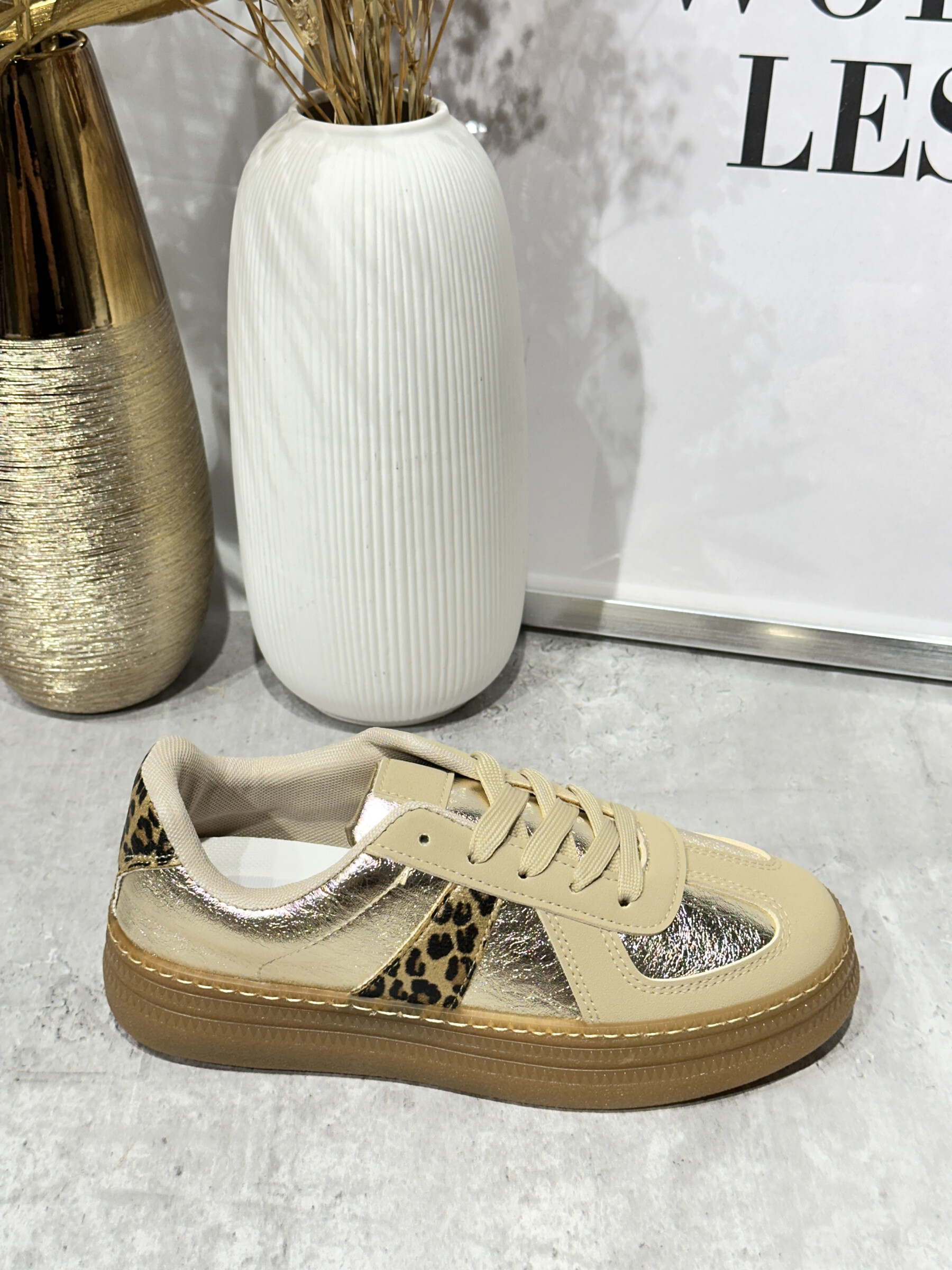 Großhändler R and BE - SP530 Damen-Sneaker mit gummifarbener Sohle