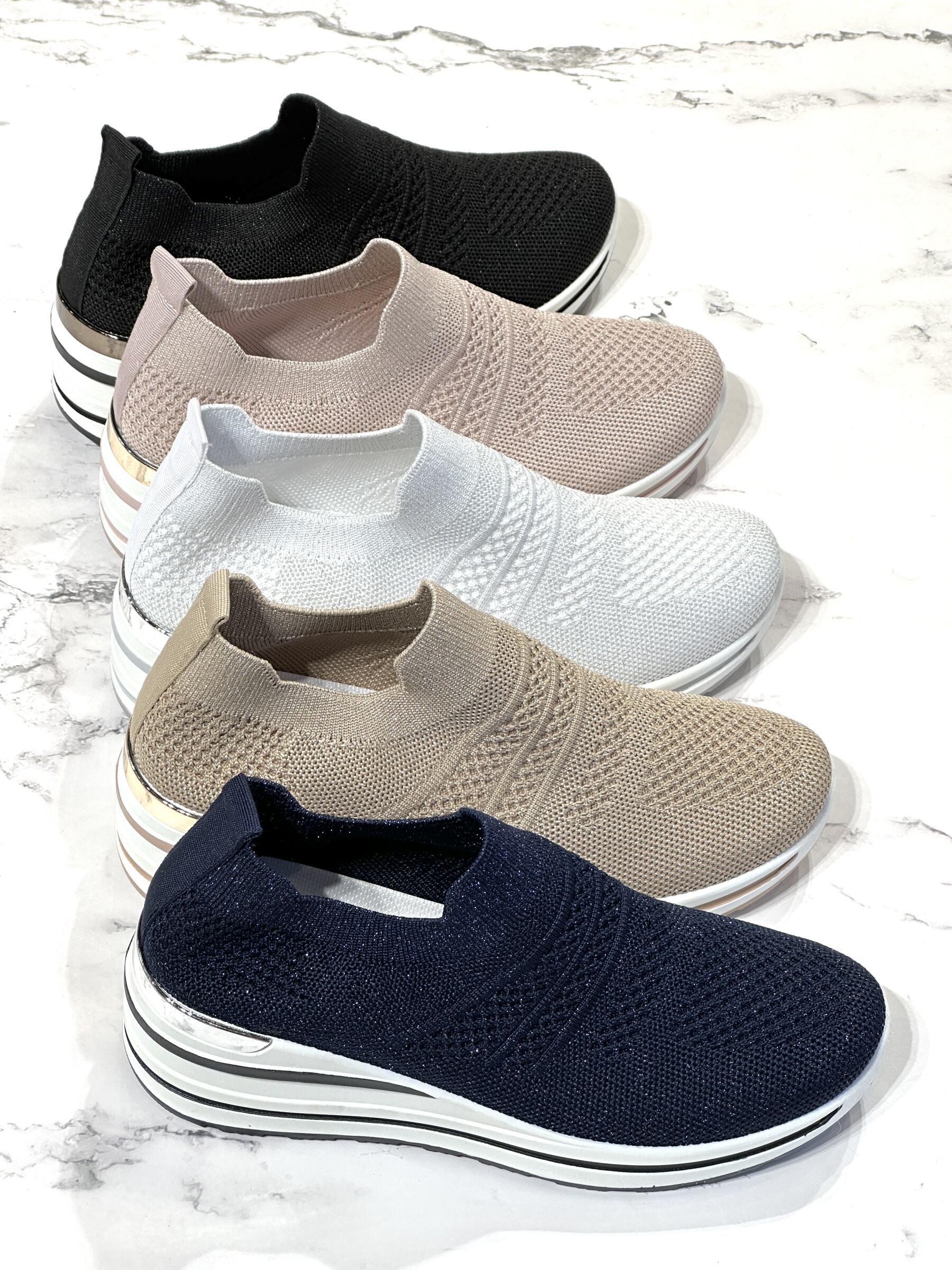 Grossiste R and BE - BK521  Baskets en toile compensé