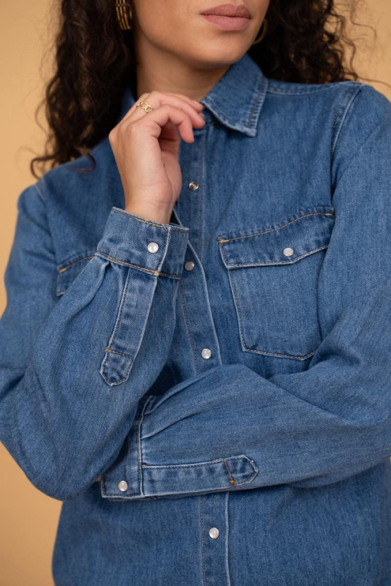 JEANSHEMD - denim 4 - Miniaturansicht