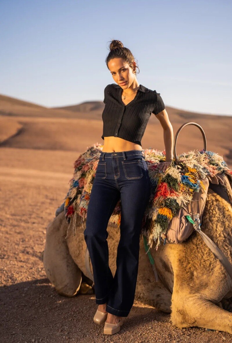 Wide leg jean - denim - 4 - Großformat