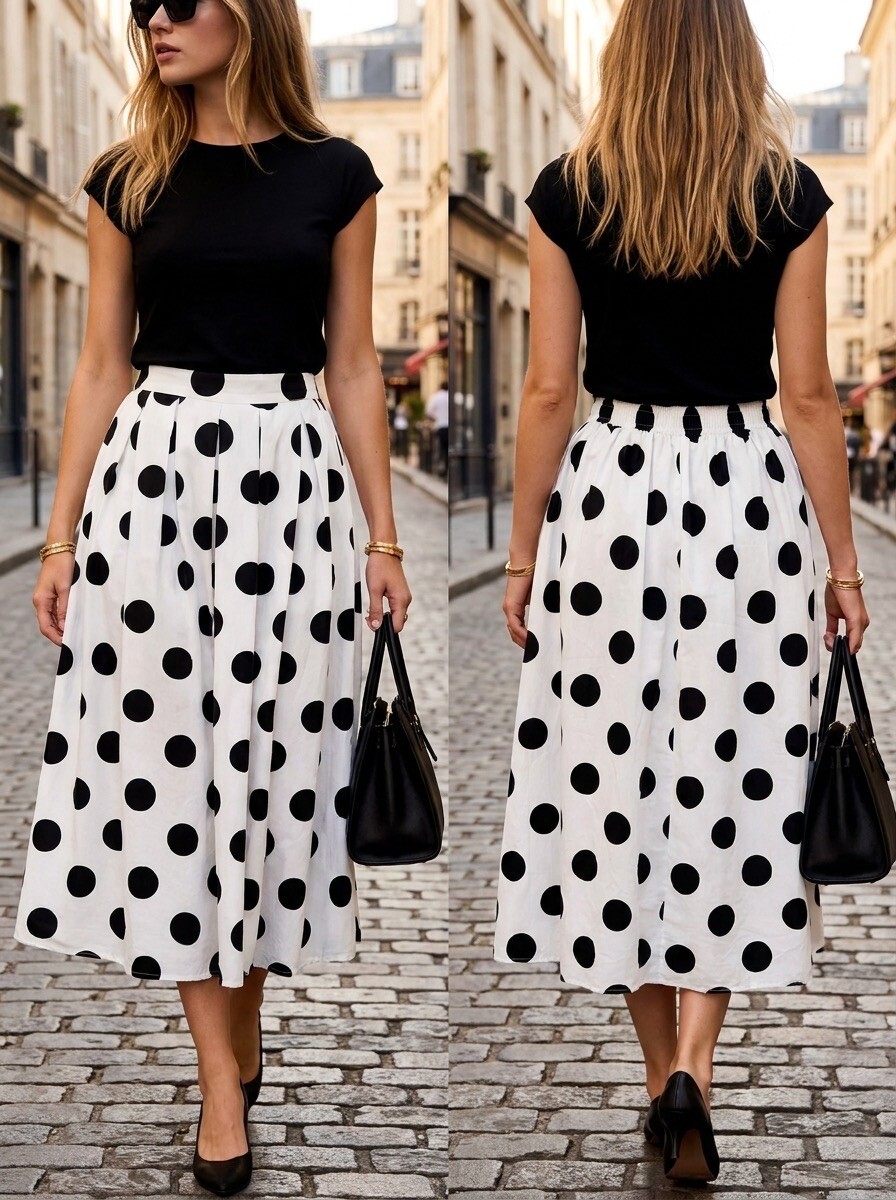 Mayorista R-Display - Falda de lunares
