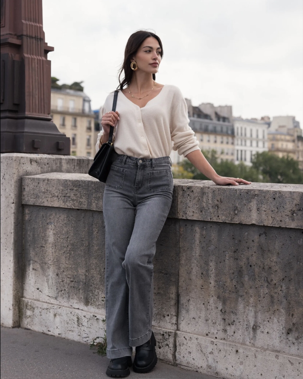 Grossiste R-Display - Pantalon Wide leg