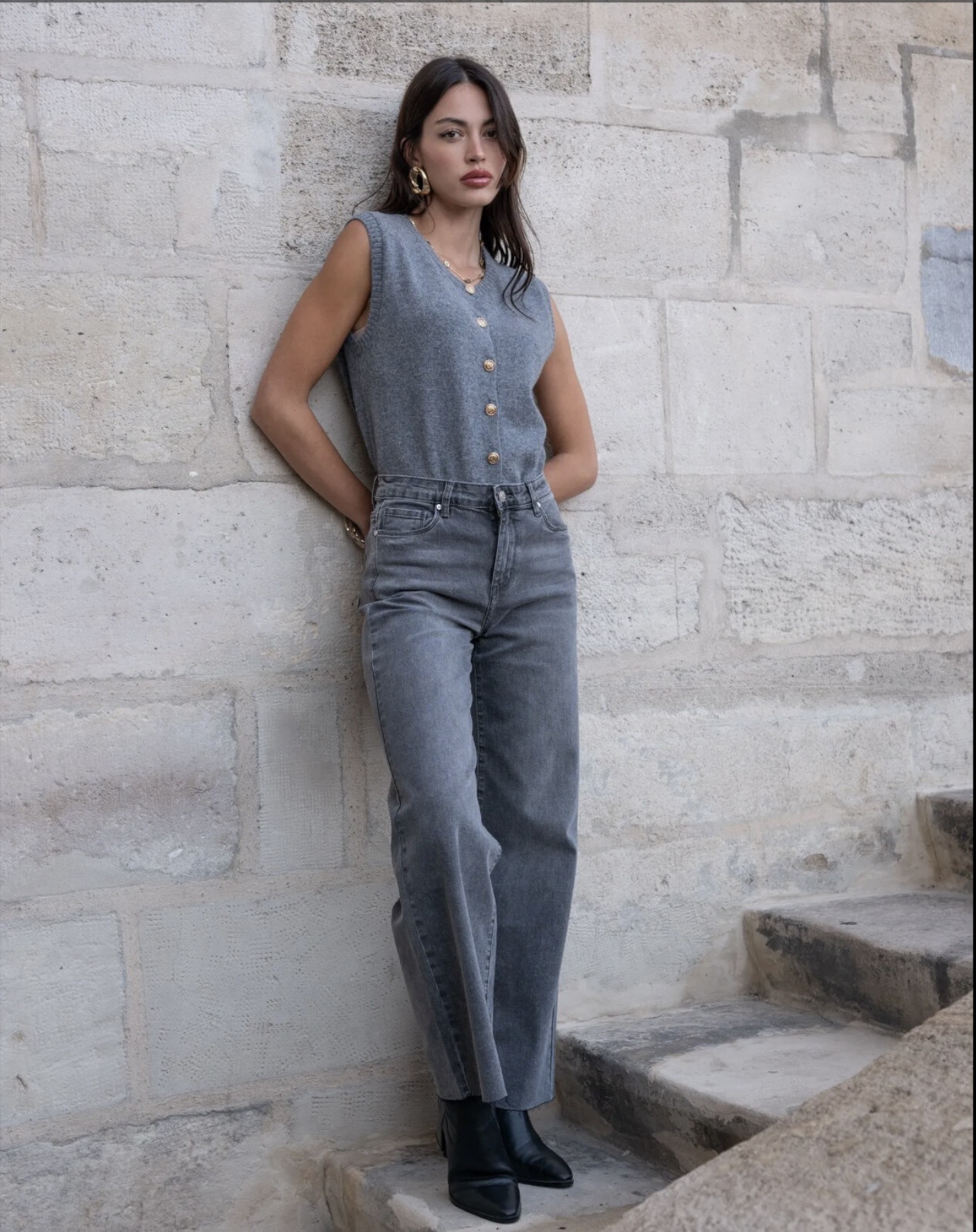 Grossiste R-Display - Pantalon Wide leg