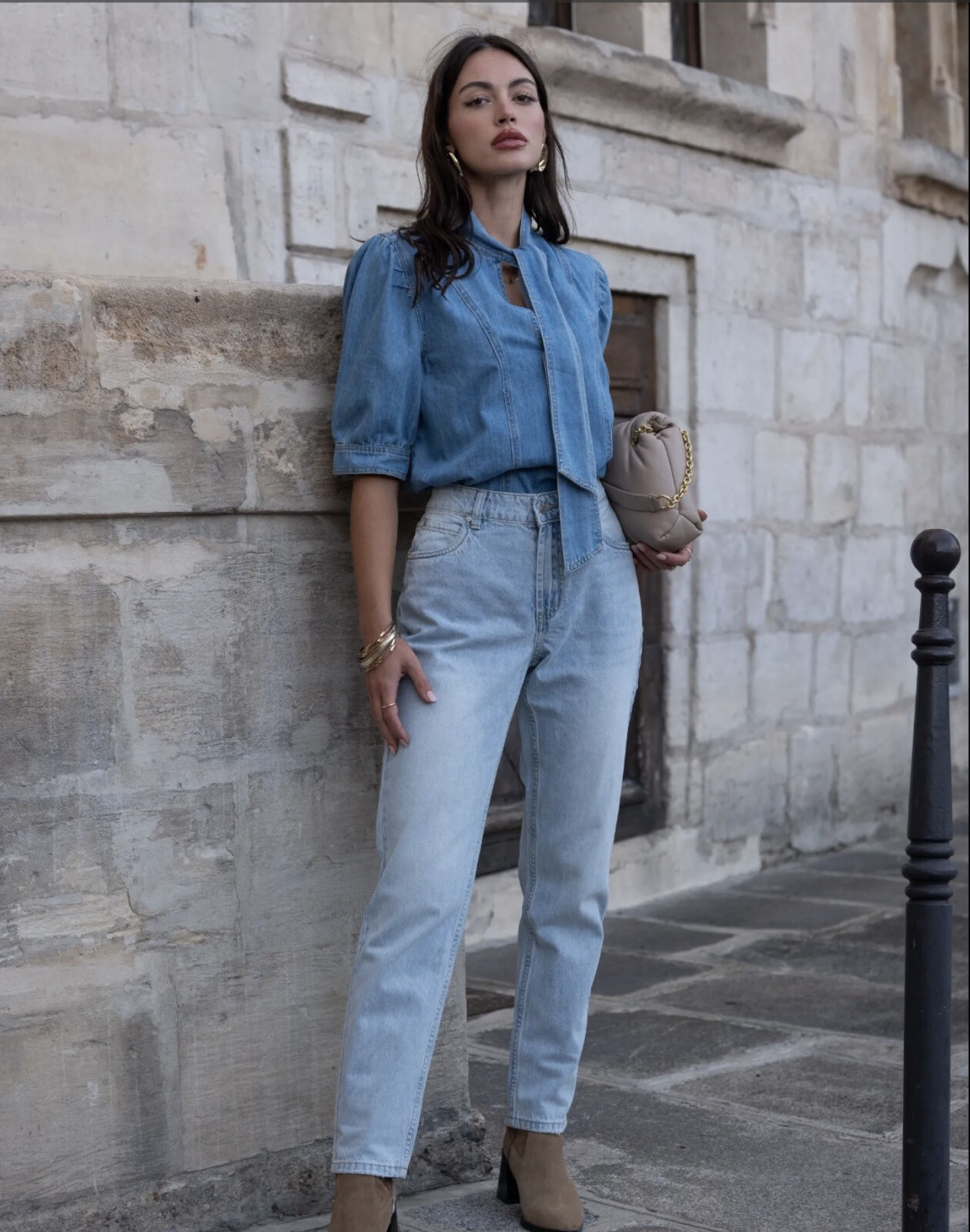 Grossiste R-Display - Pantalon Boyfriend