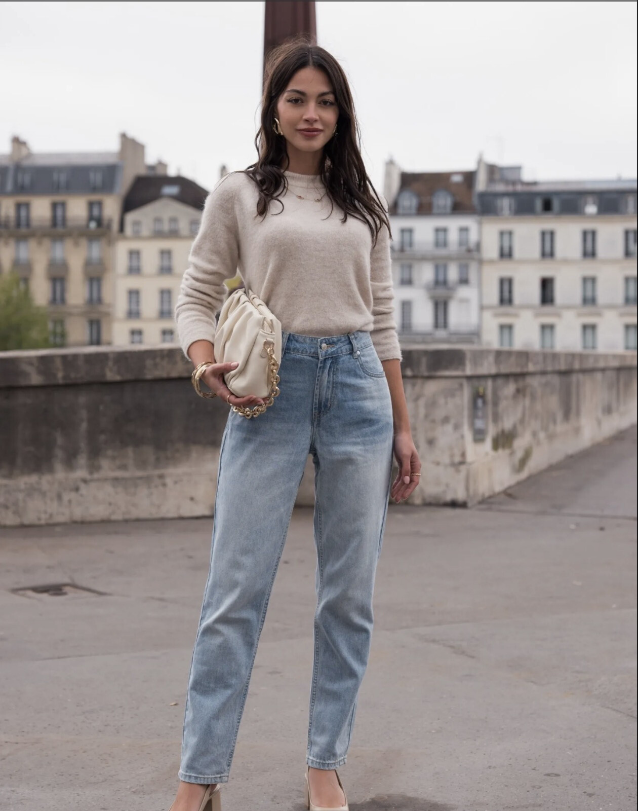 Grossiste R-Display - Pantalon Boyfriend