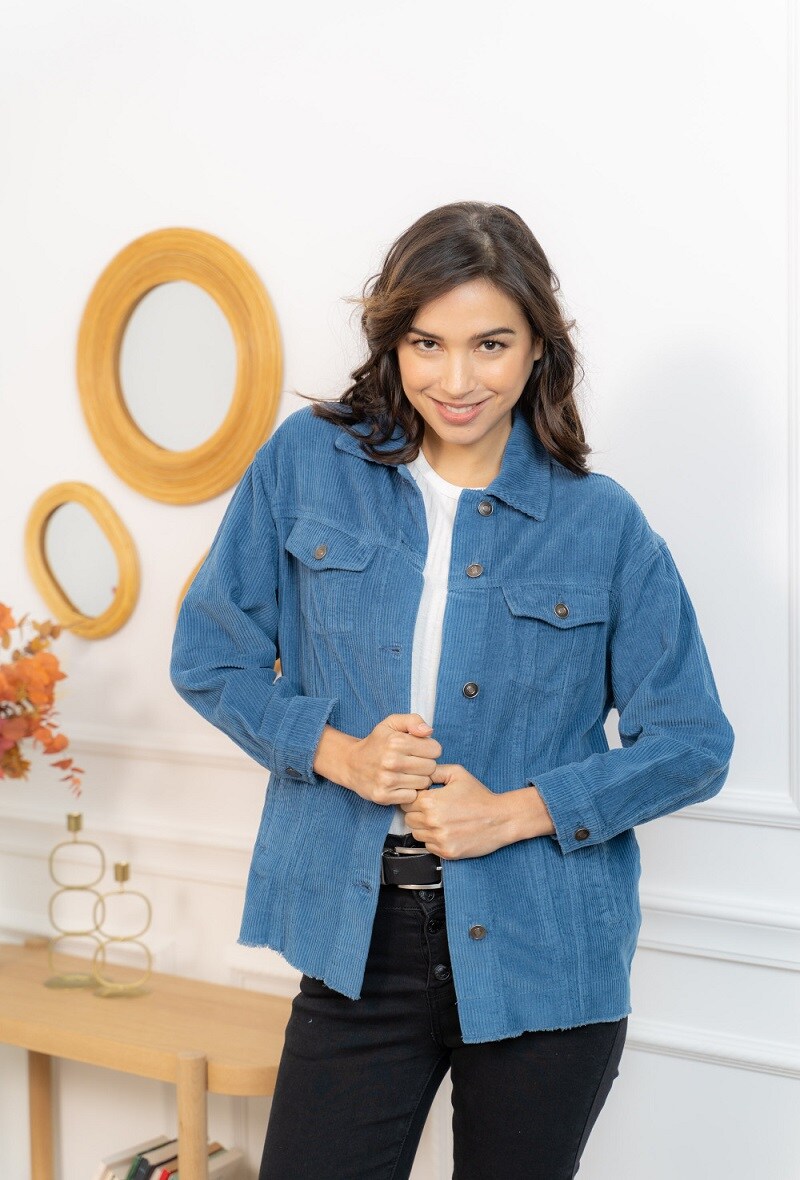 Grossiste R-Display - Veste en velours