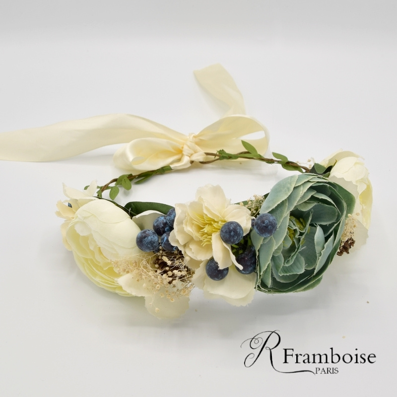 Grossiste R Framboise - Couronnes fleurs