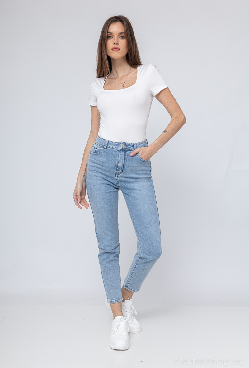 Wholesaler R.Jonaco - Mom Ripped jeans