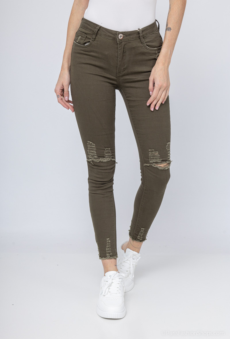 Wholesaler R.Jonaco - Ripped skinny pants