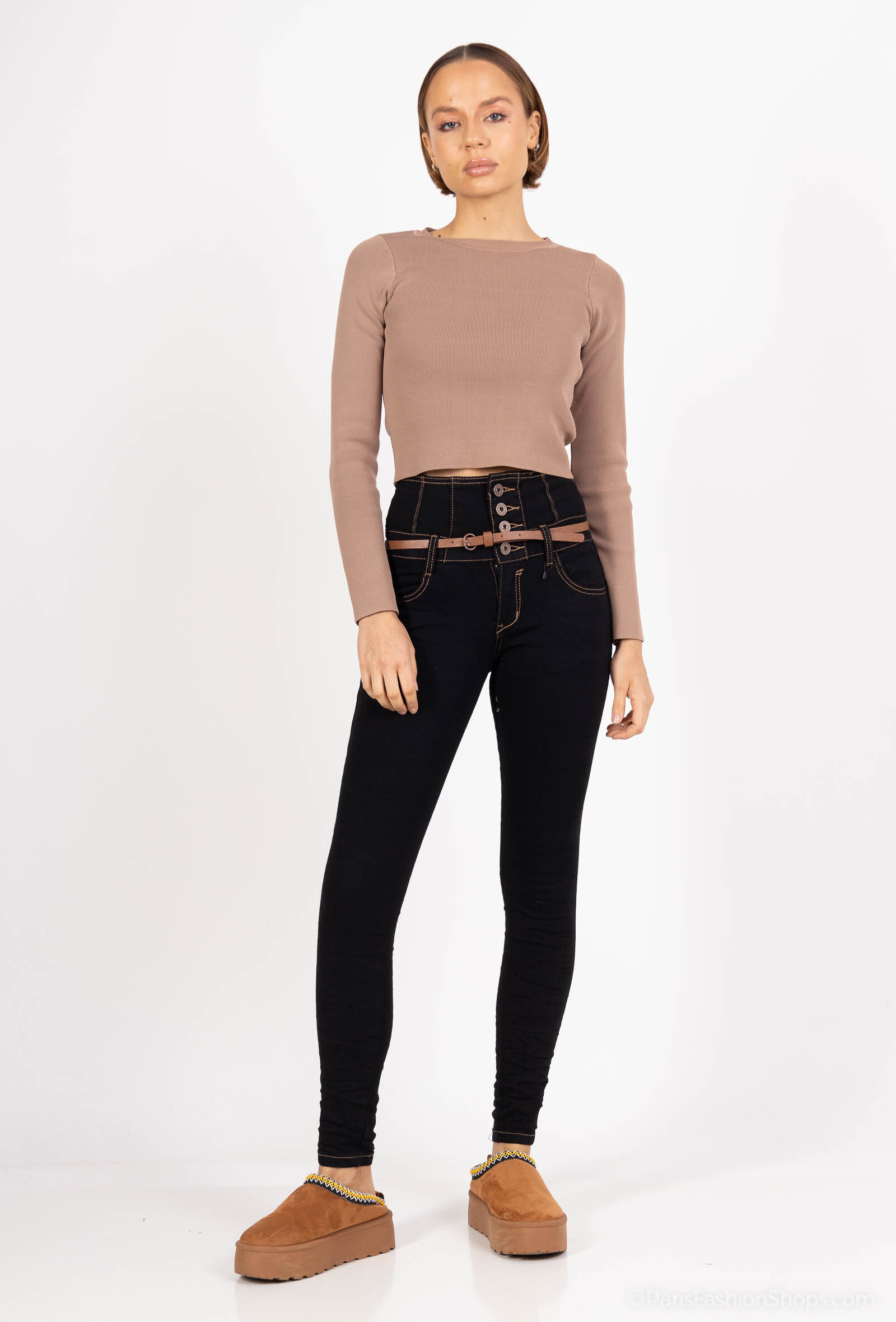 Wholesaler R.Jonaco - Pants with belt