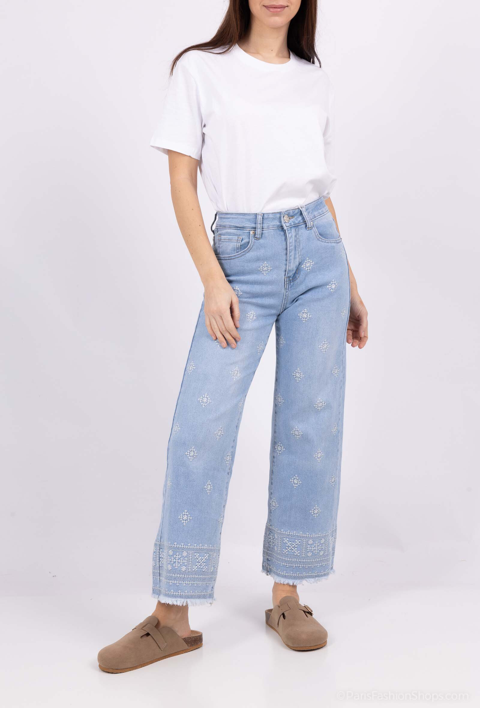 Wholesaler R.Jonaco - Pants with pearls