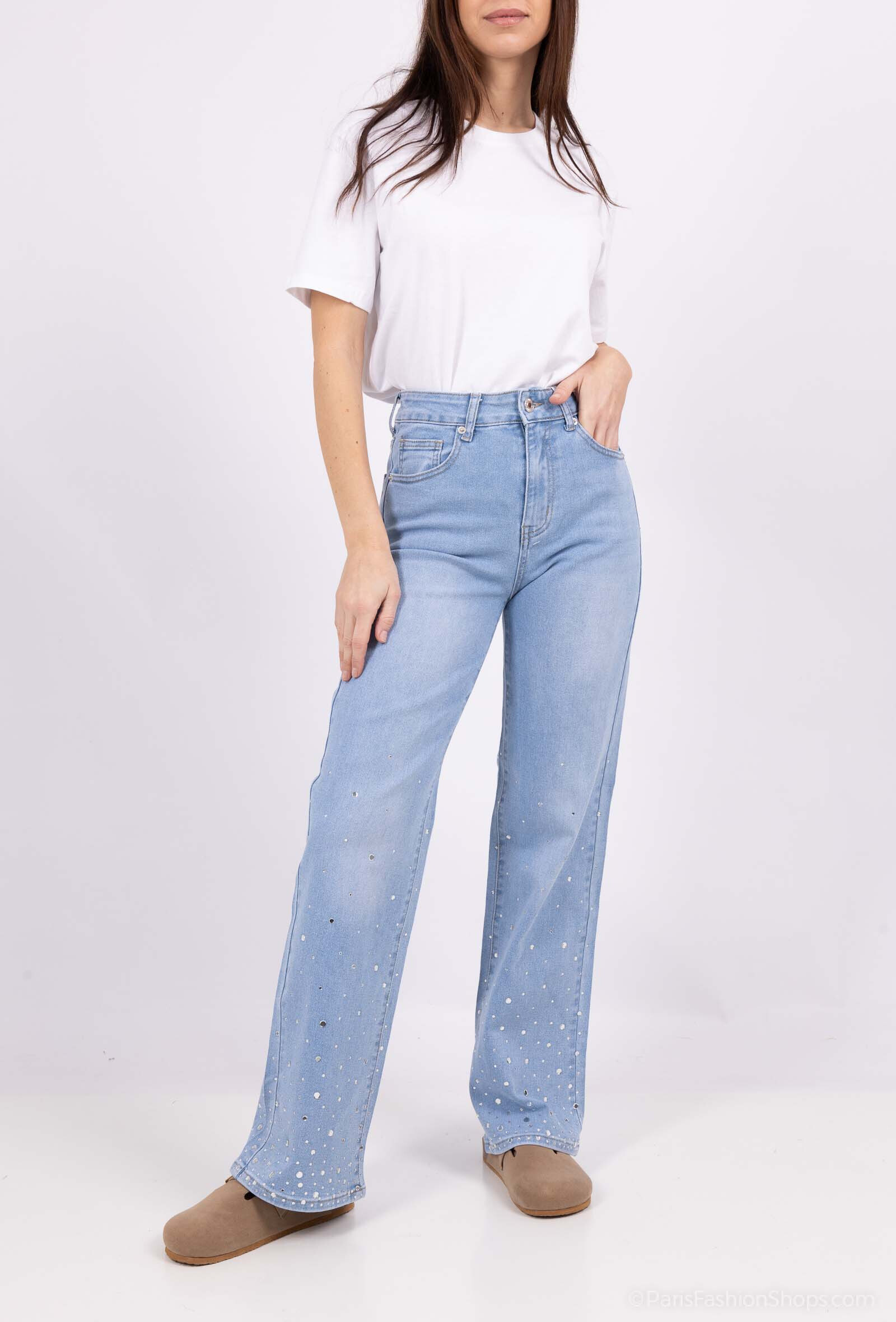 Wholesaler R.Jonaco - Pants with pearls