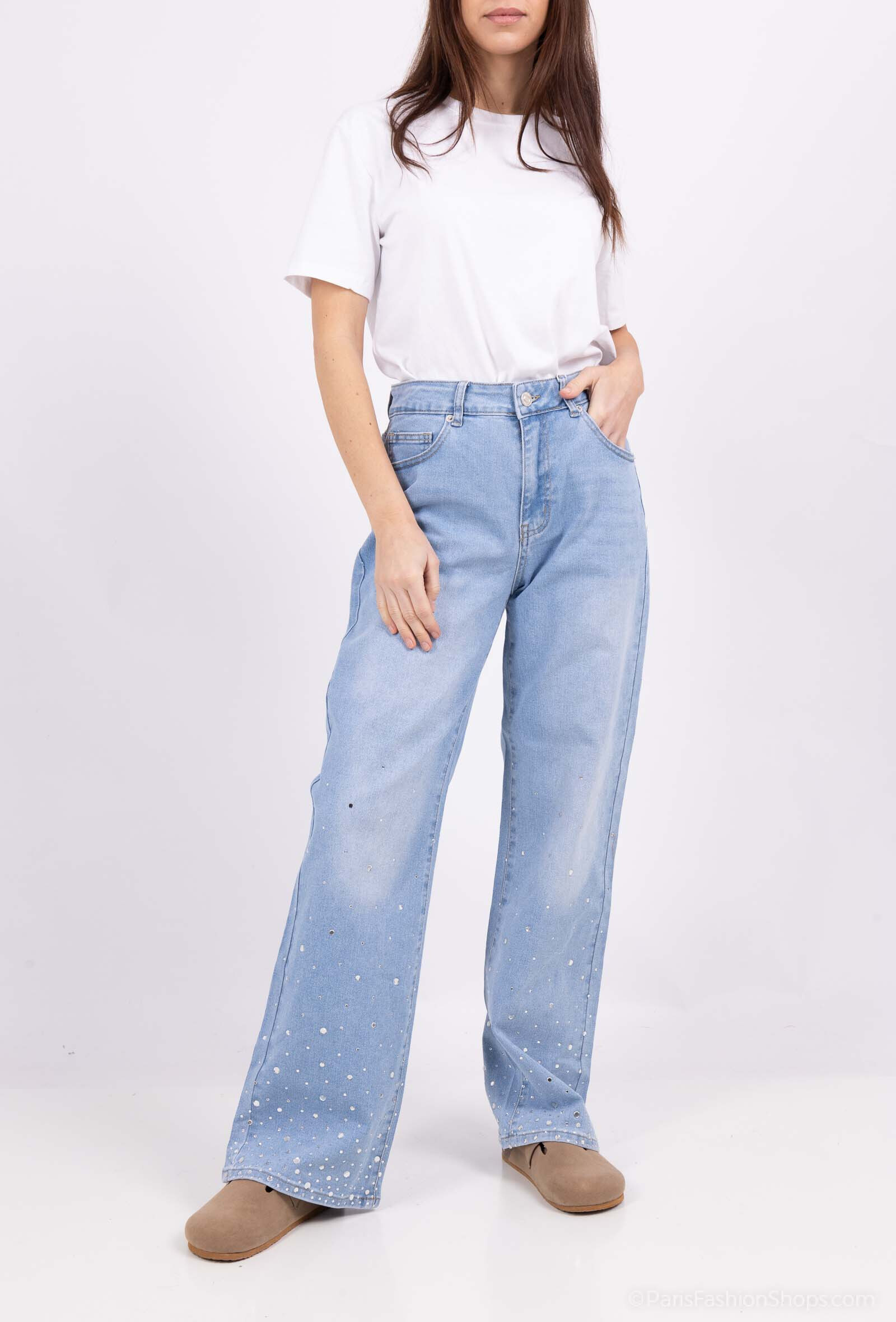 Wholesaler R.Jonaco - Pants with pearls