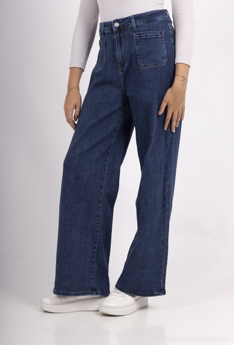 Grossiste REALTY JADELY - JEANS STRETCH DOIT LARGE