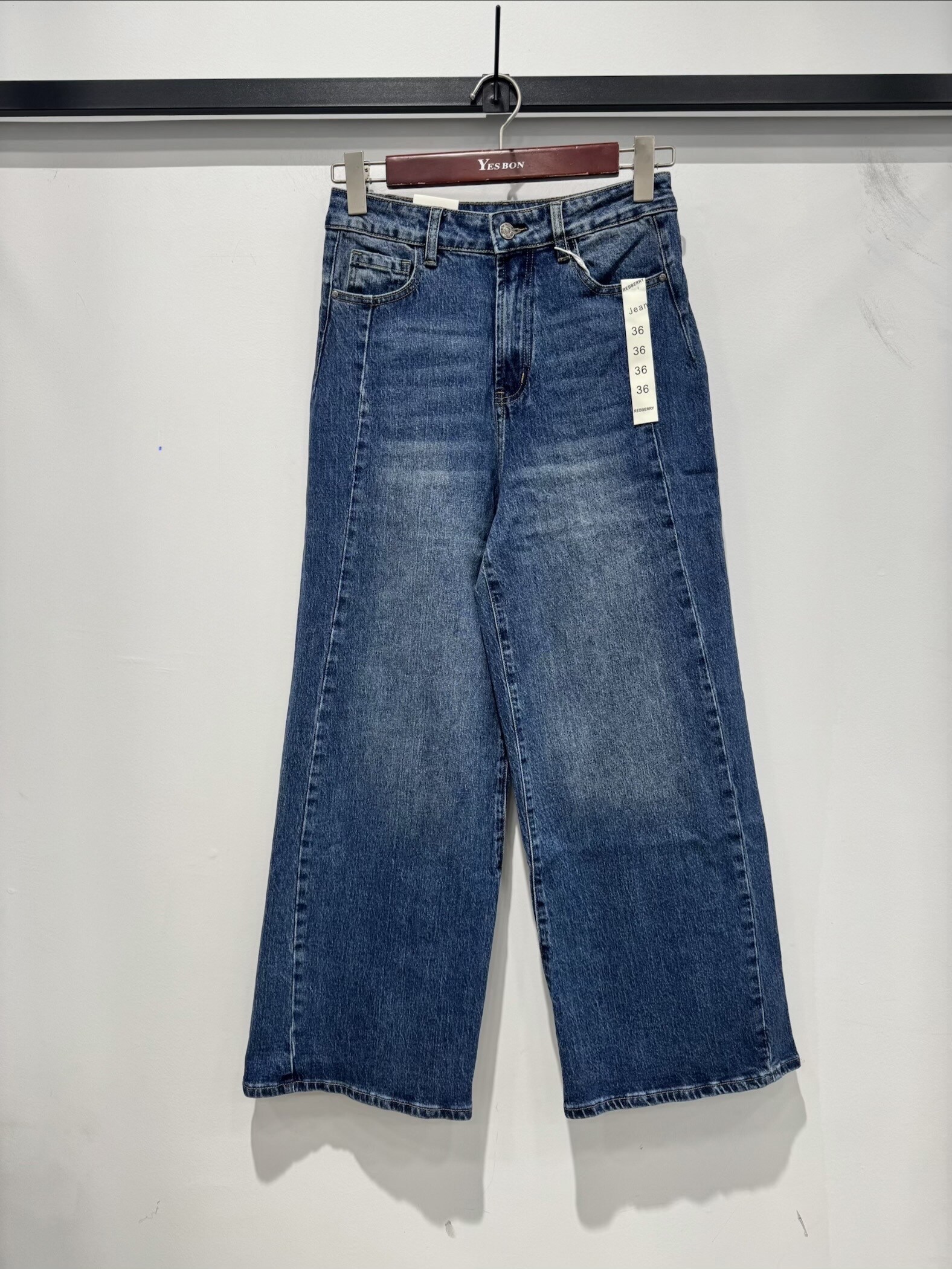 Wholesaler REDBERRY - Extra wide leg blue jeans