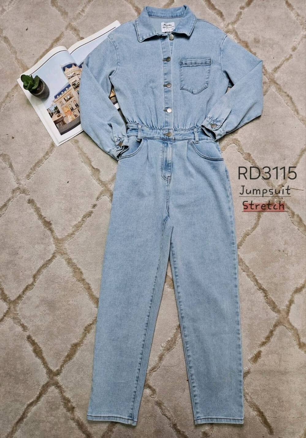 Wholesaler Redial - Denim jumpsuit