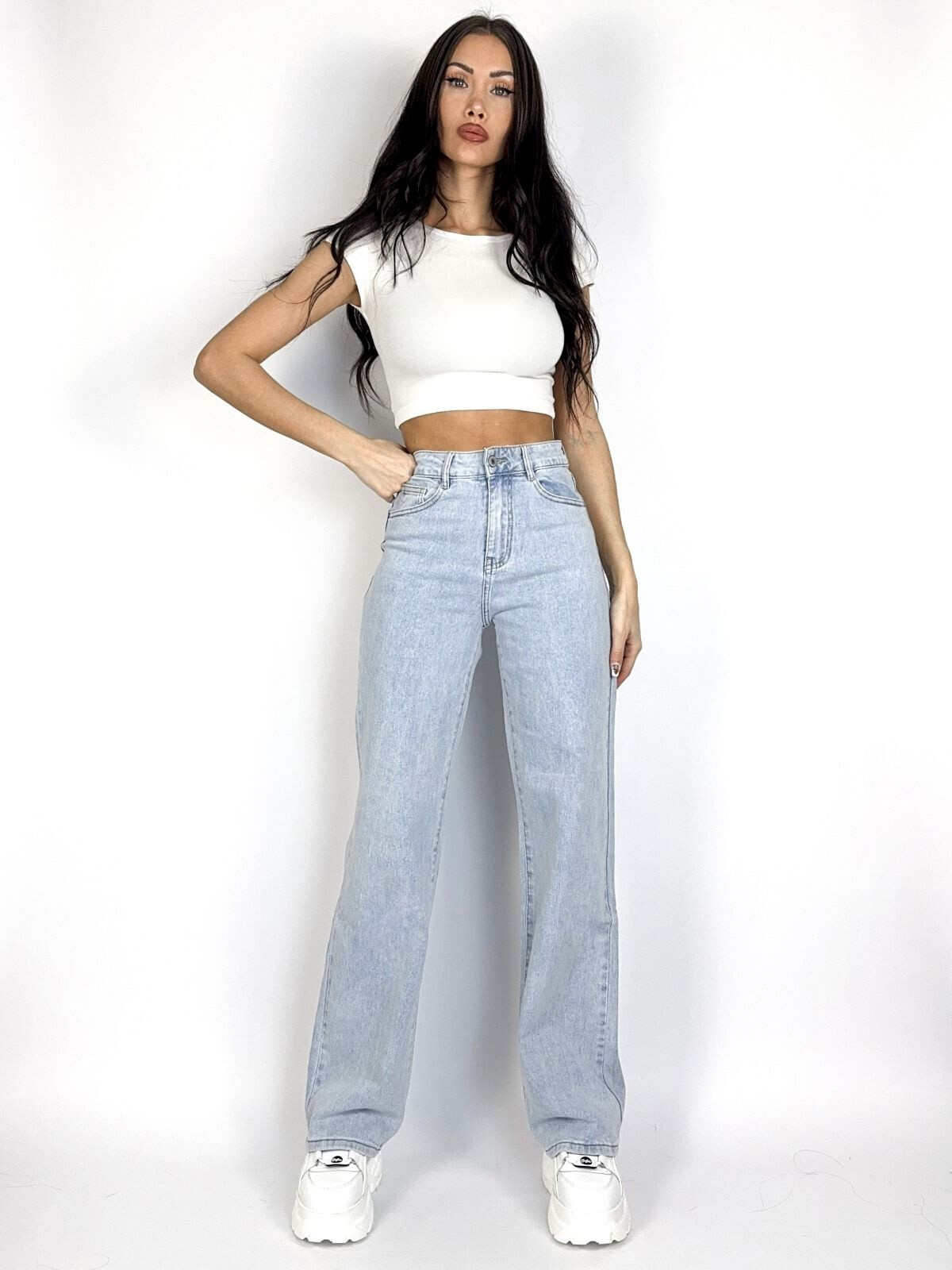 Grossiste Redial - Jean regular fit avec poches et bord finit