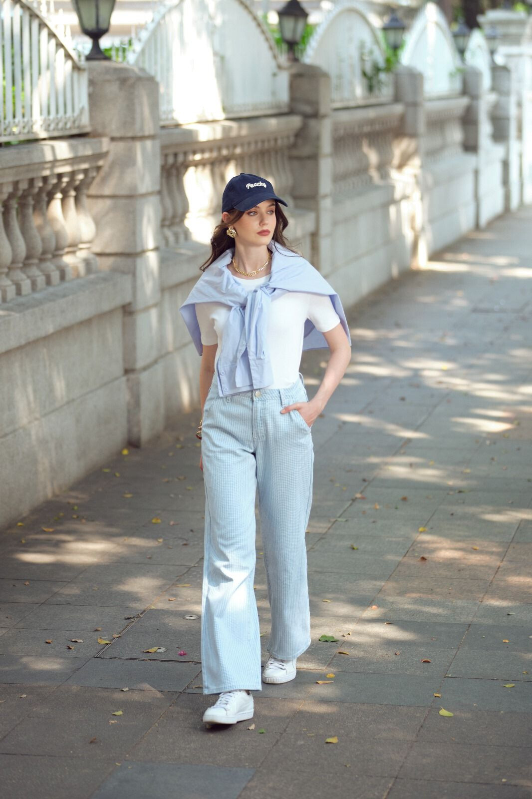 Wholesaler Redial - Jean Straight striped