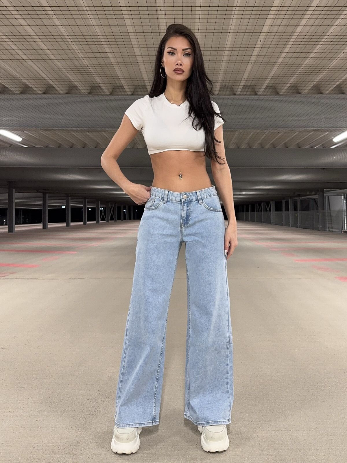 Wholesaler Redial - Wide Leg low waist with 5 pockets