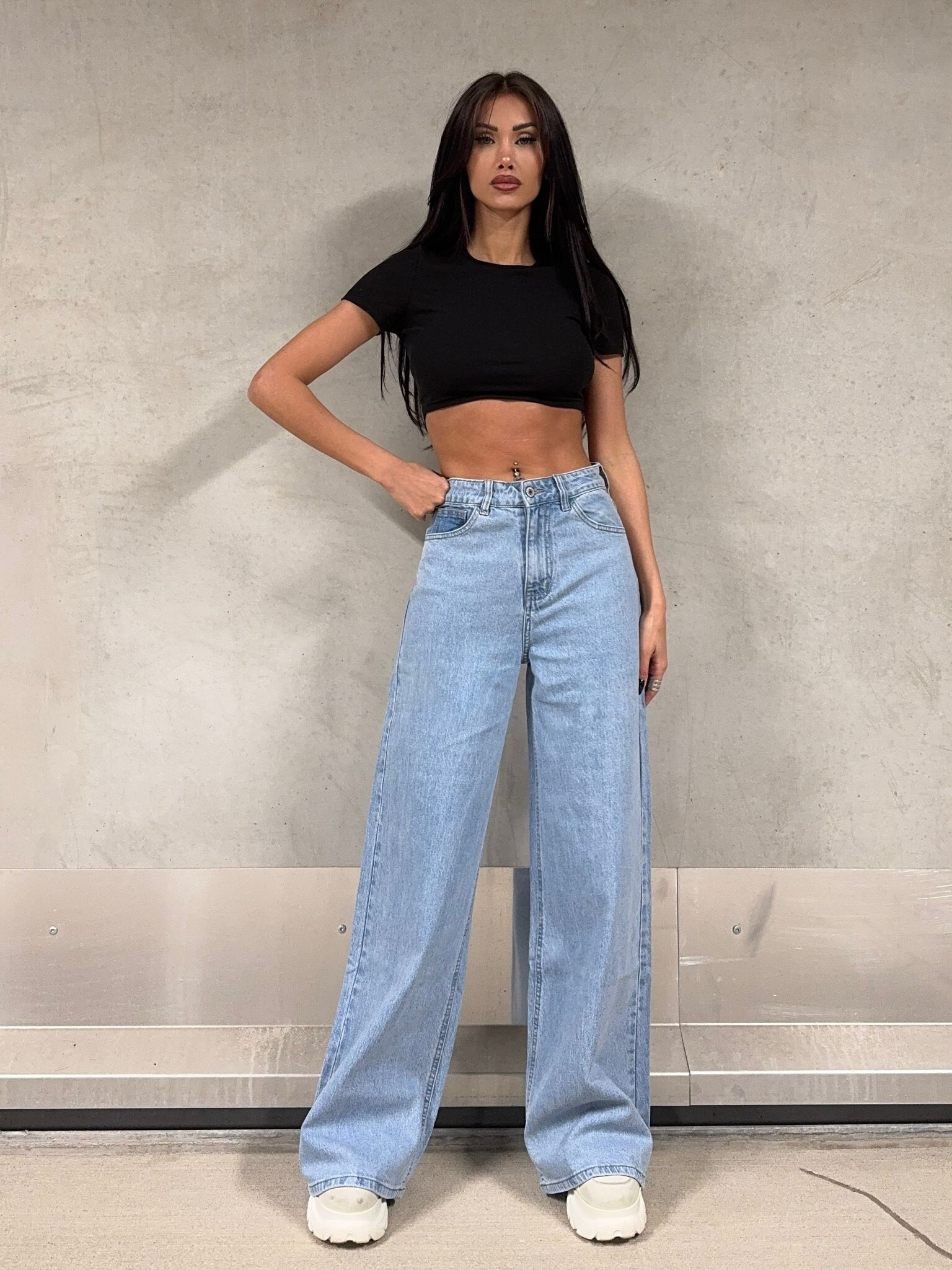 Wholesaler Redial - Stretch Extra Wide Bleu jean