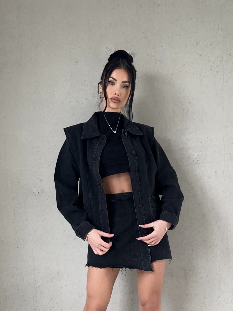 Großhändler Redial - JEANSJACKE MIT SCHULTERN