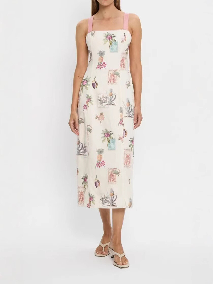 Wholesaler Remix - Dress with floral print