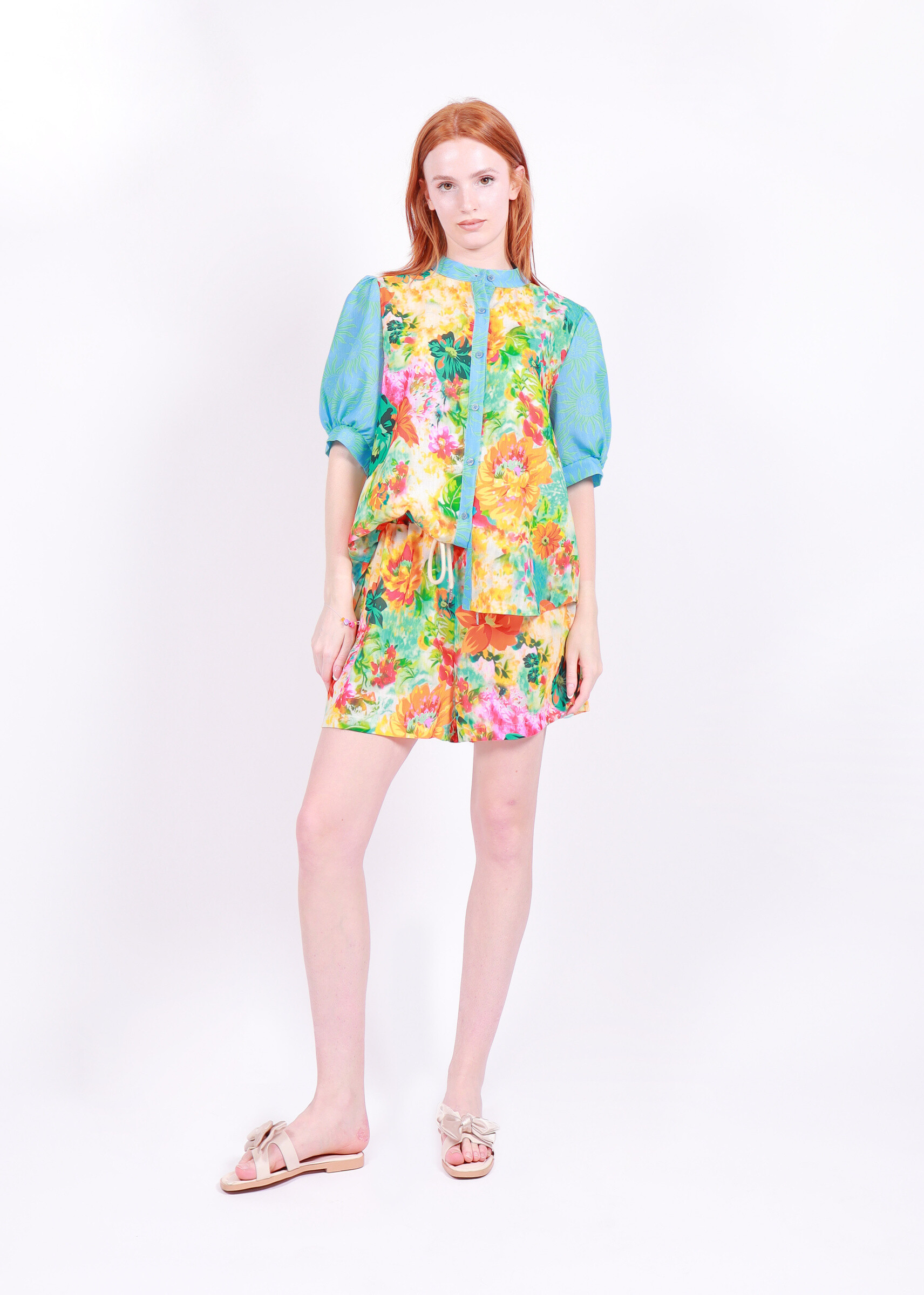 Großhändler Remix - Kleid mit Blumendruck