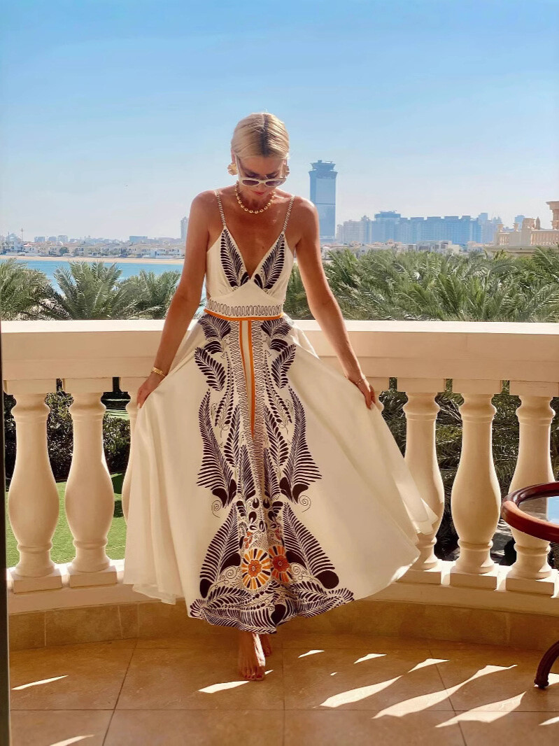 Großhändler Remix - Kleid mit Blumendruck