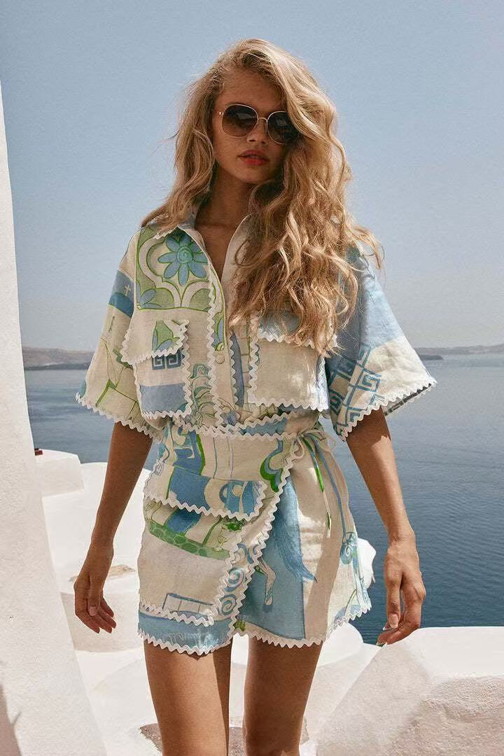 Wholesaler Remix - Dress with floral print