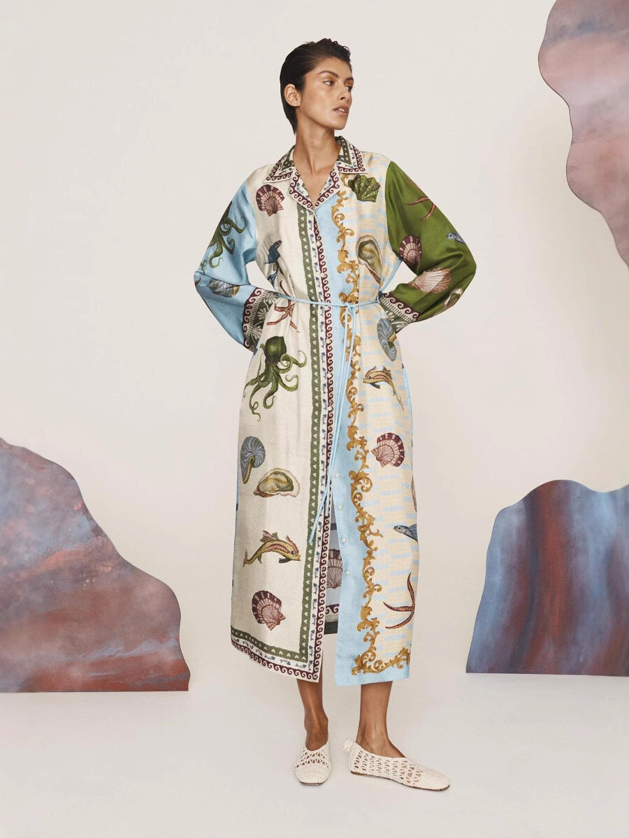 Grossiste Remix - Robe élégante avec imprimé floral