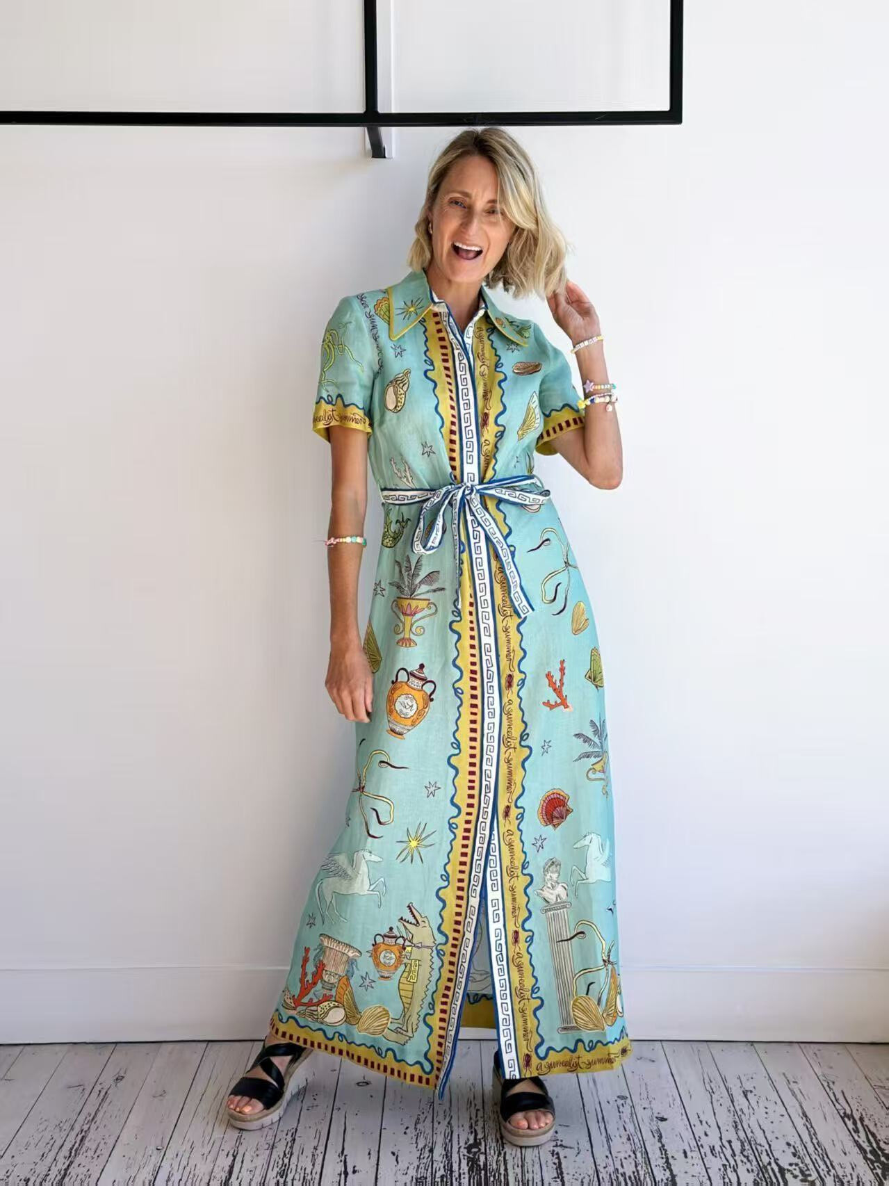 Mayorista Remix - Vestido con estampado floral