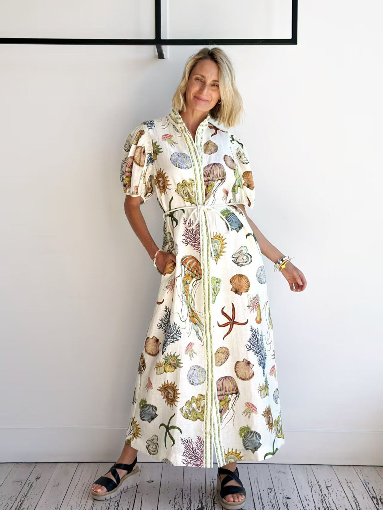 Wholesaler Remix - Dress with floral print