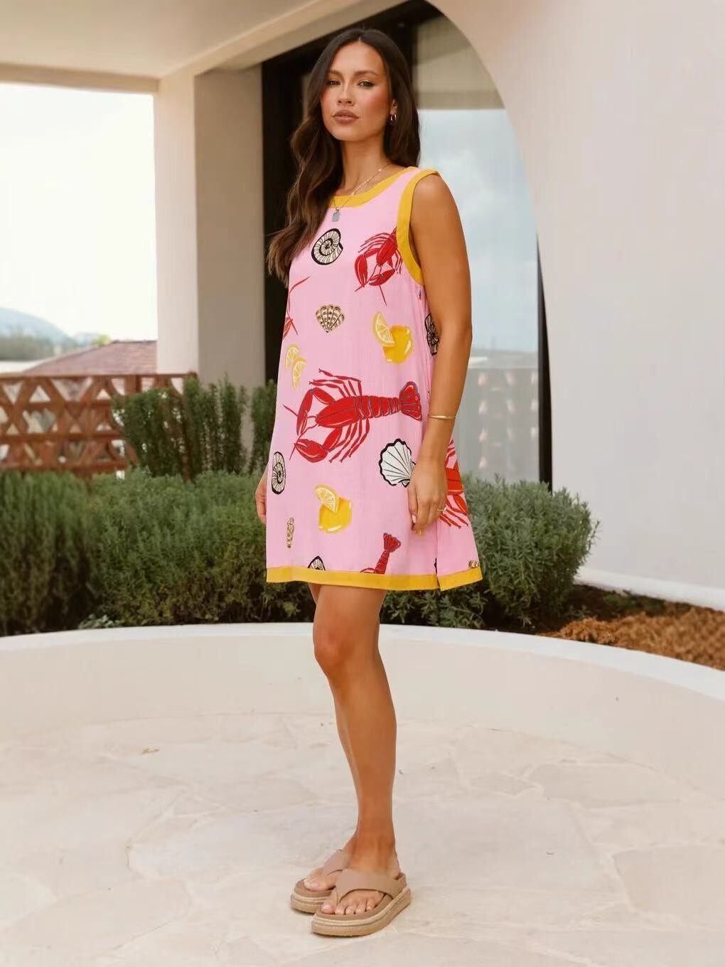 Mayorista Remix - Vestido con estampado floral