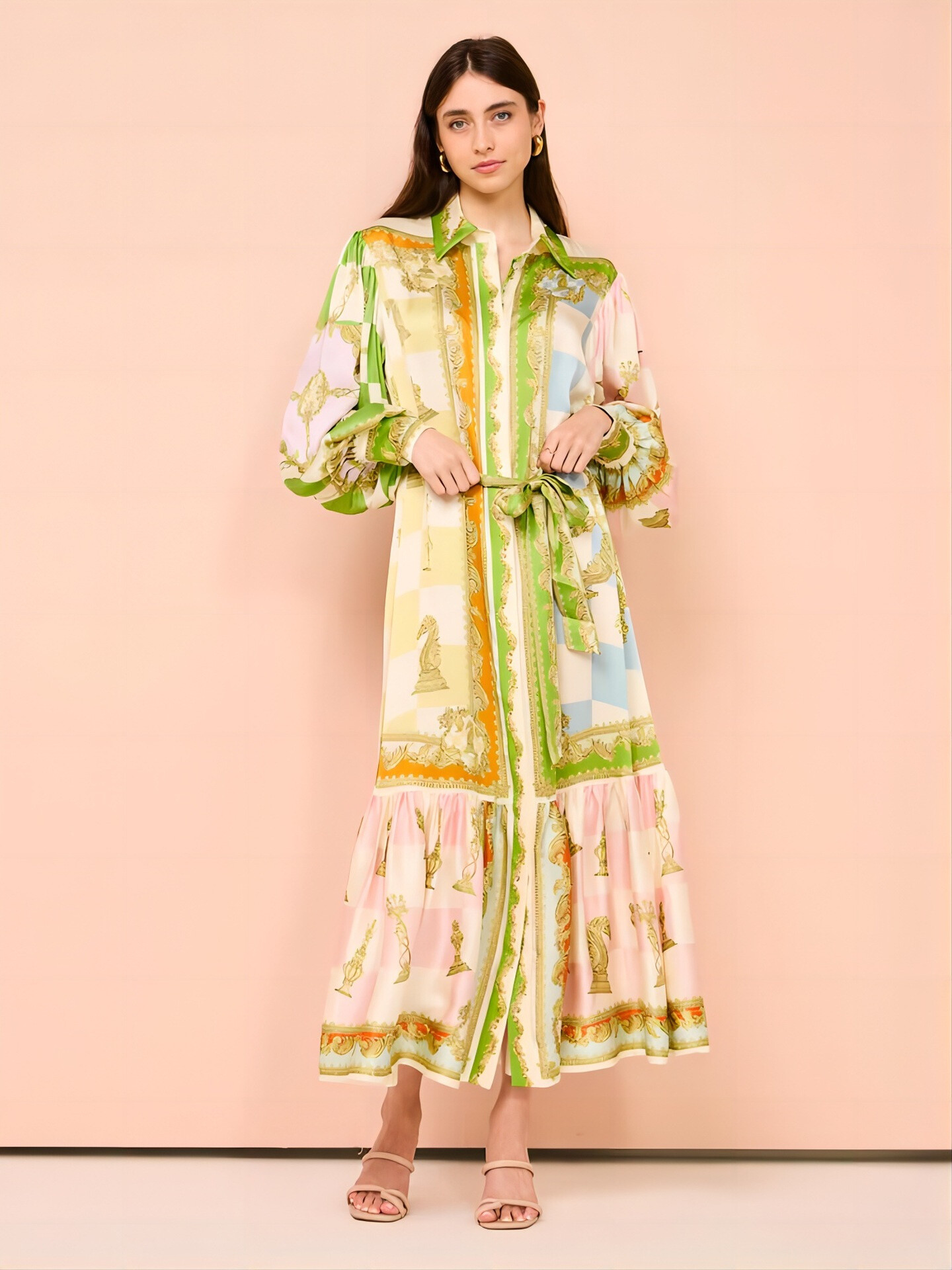 Wholesaler Remix - Dress with floral print